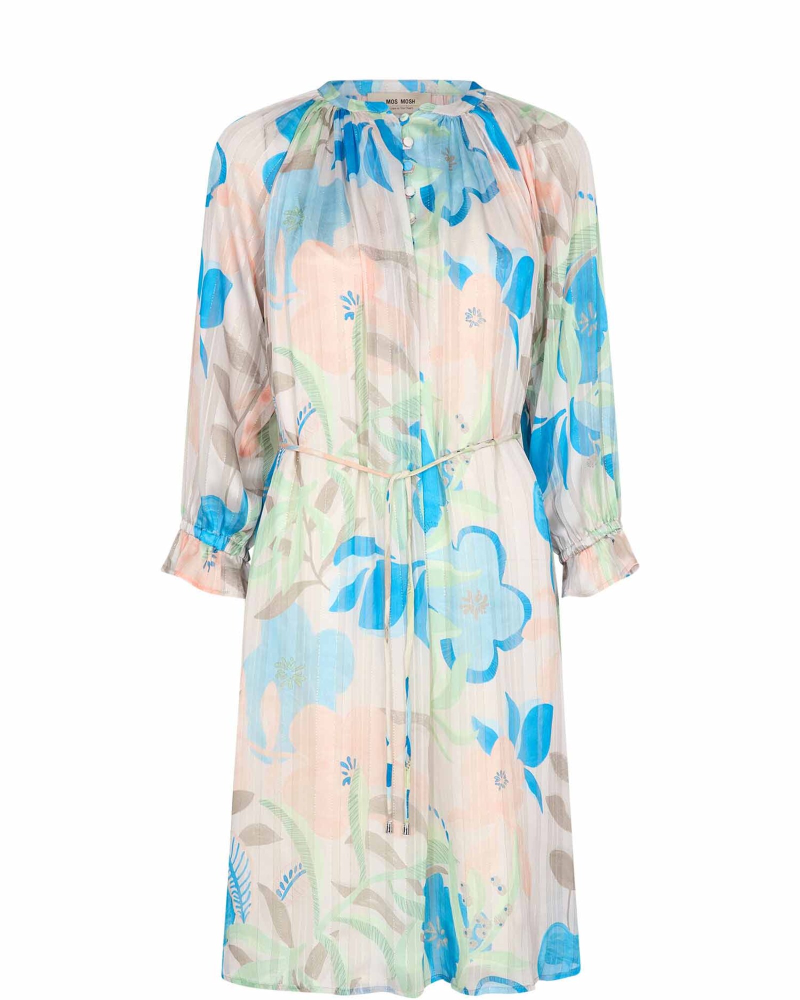 MOS MOSH Vestido 'Queem'  bege / azul / maçã / rosa claro