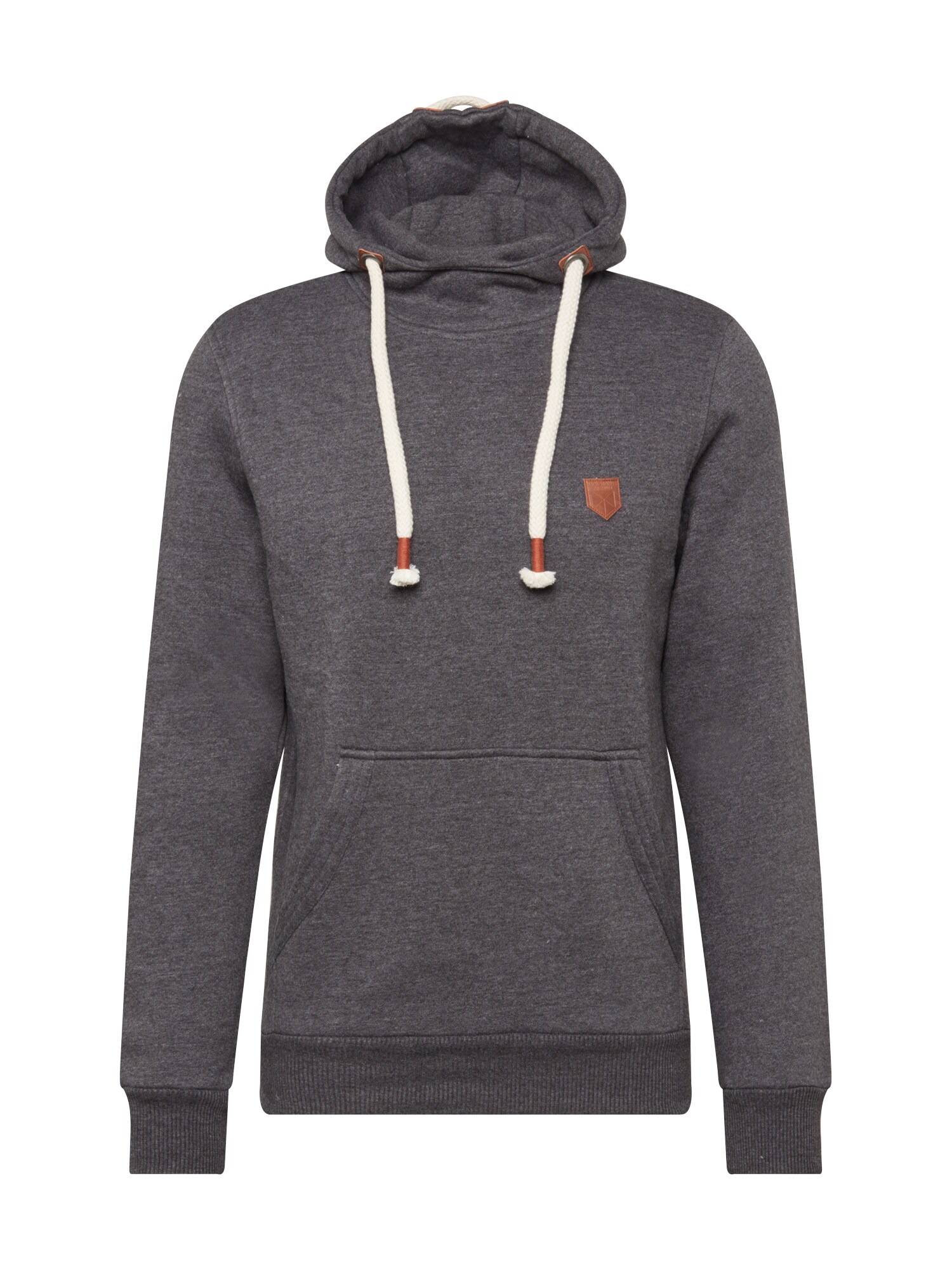 JACK & JONES Megztinis be užsegimo 'TOM'  tamsiai pilka