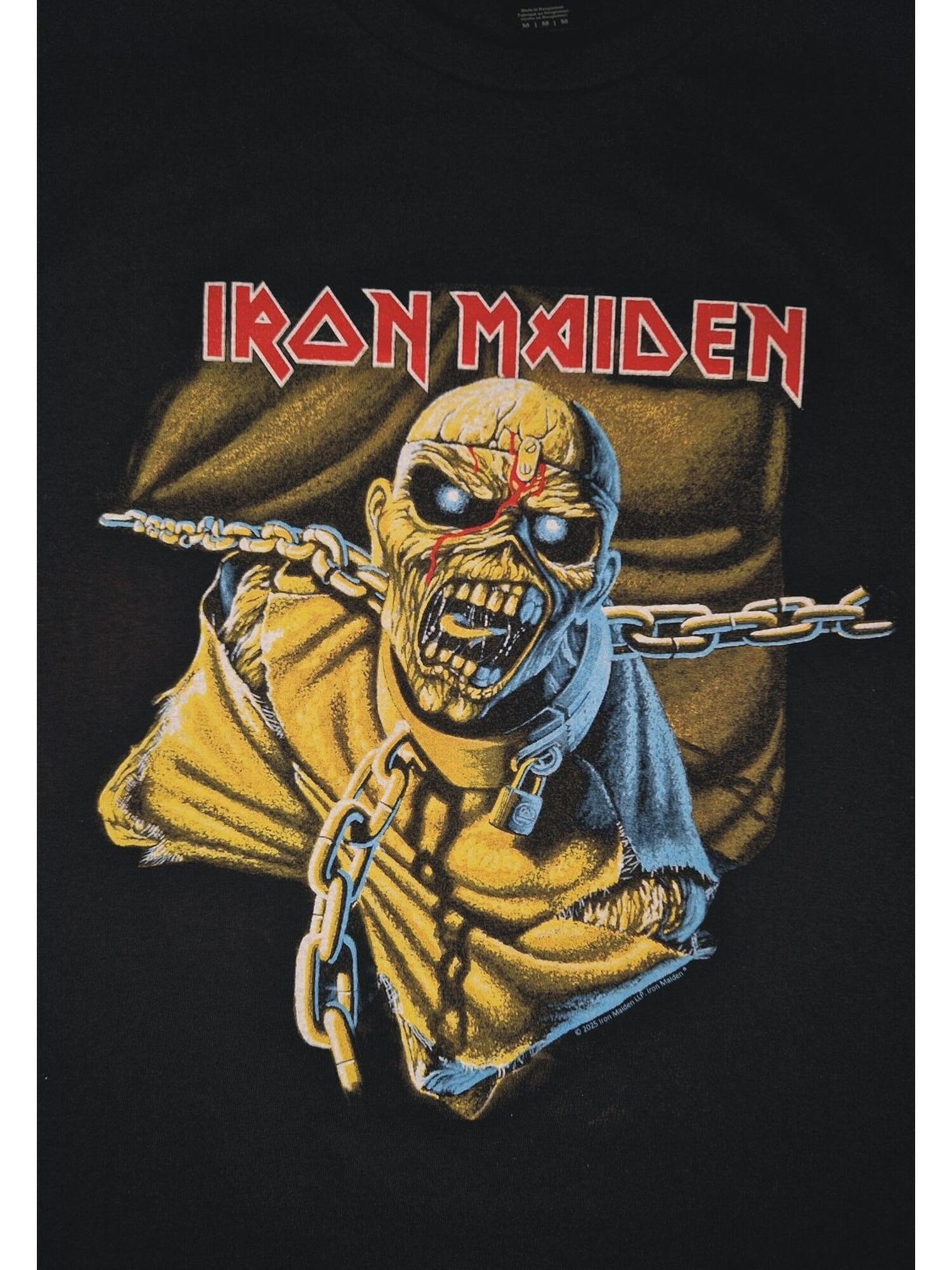 Iron Maiden Sudadera 'Iron Maiden Piece of Mind Tracks Kapuzenpullover'  negro – imagen 4