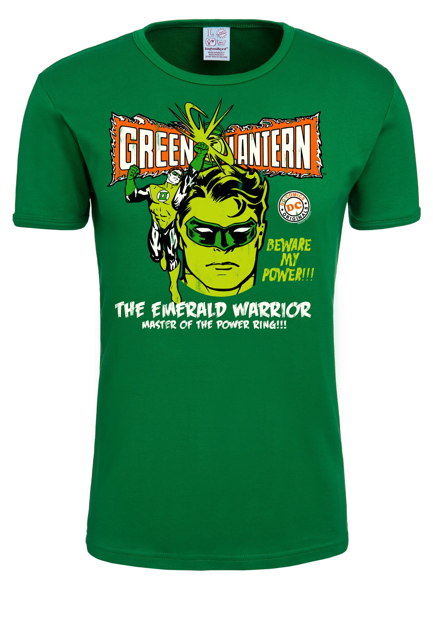Thumbnail - LOGOSHIRT T-Shirt mit Green Lantern Power-Print