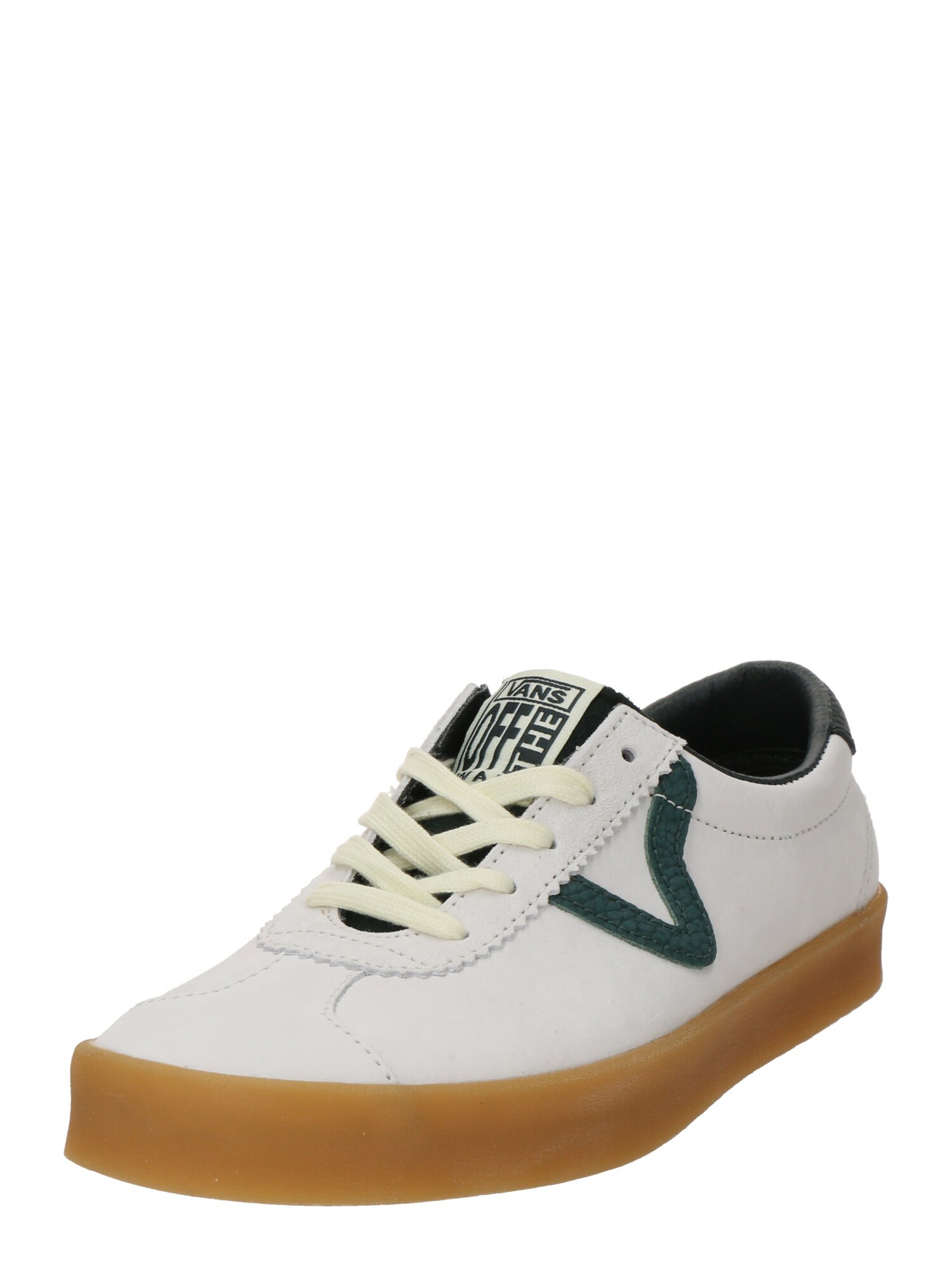 VANS Rövid szárú sportcipők  sötétzöld / fekete / fehér akciós termékkép 1