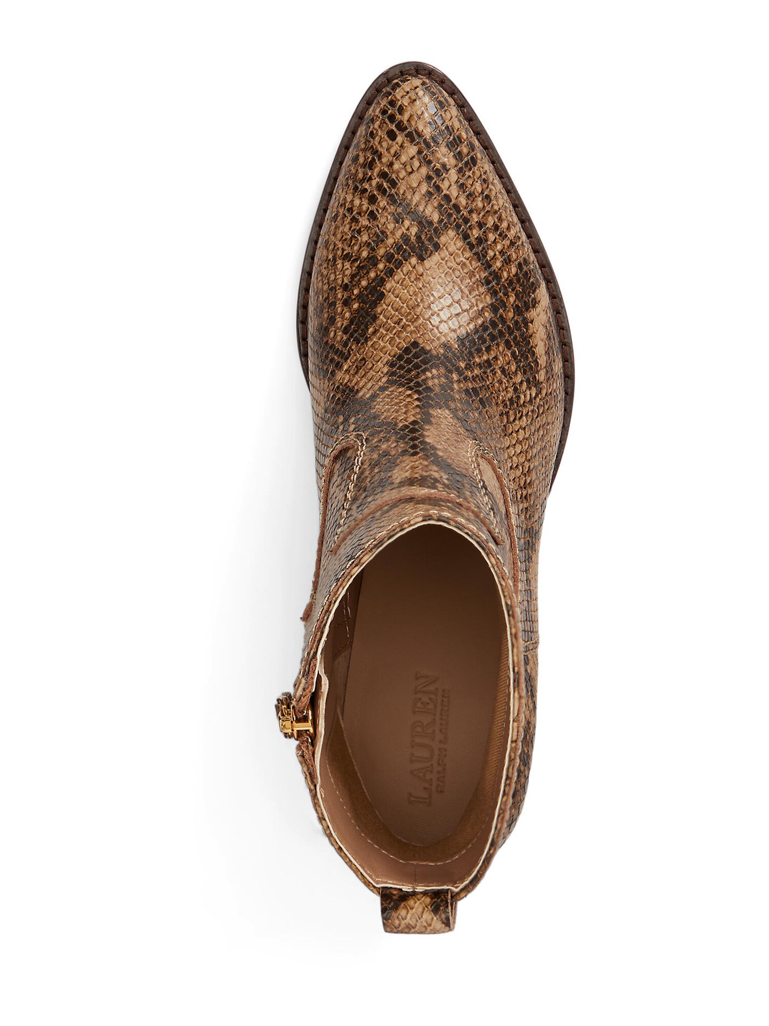 Lauren Ralph Lauren Botas camperas 'HARPHER' marrón / marrón claro / negro – imagen 3