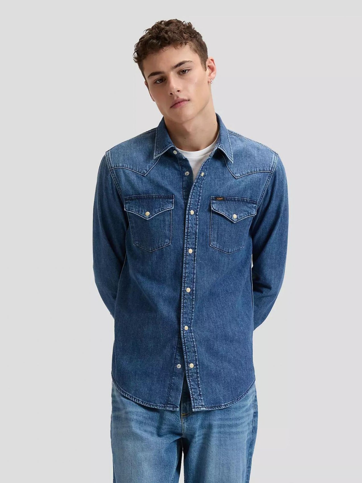 Lee Camisa  azul