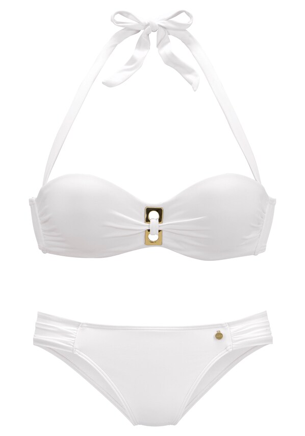 LASCANA, Bikini, fehér, 1 kép a 4 közül
