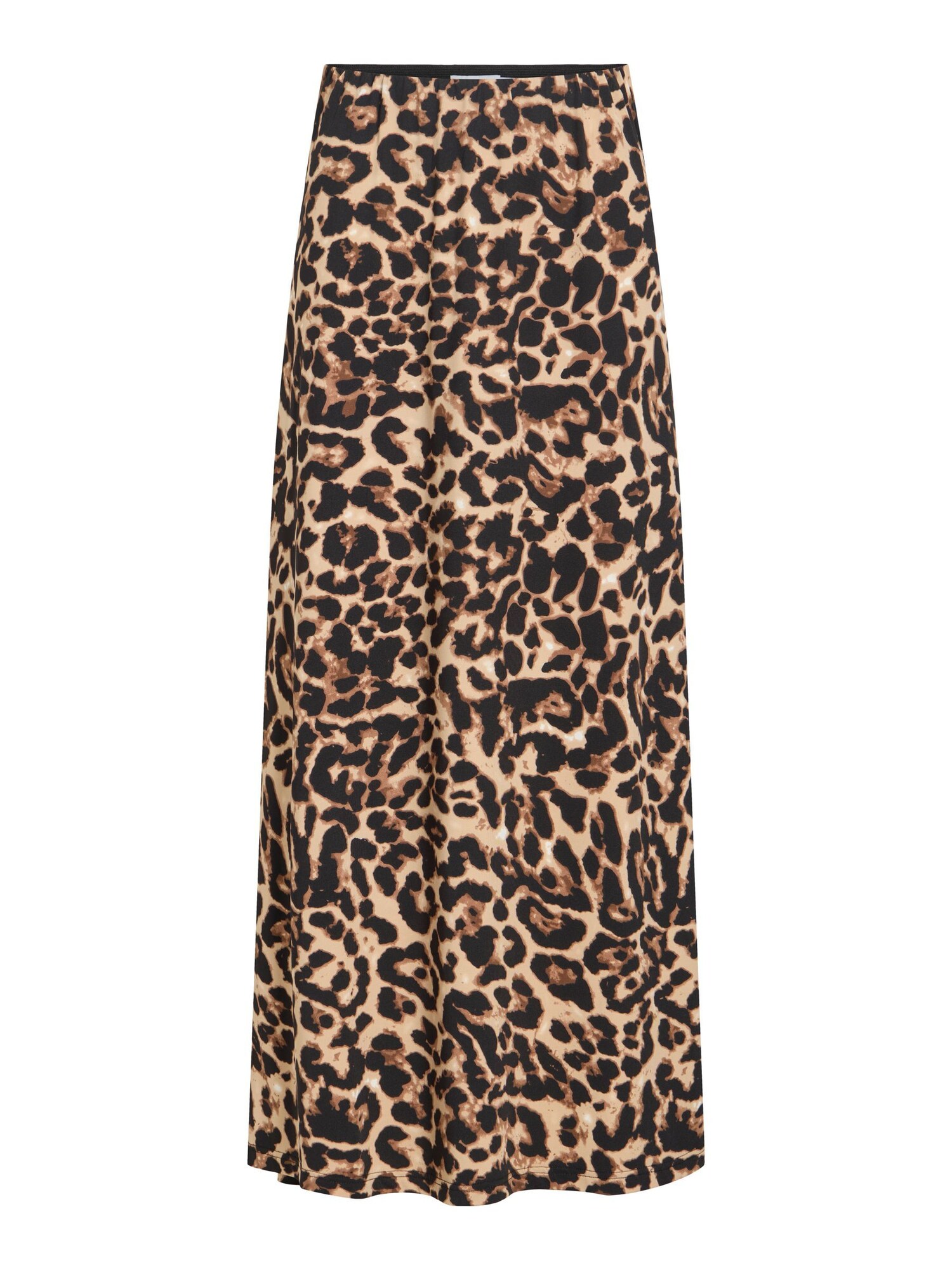 VILA Falda 'VILeoa' brocado / capuchino / negro