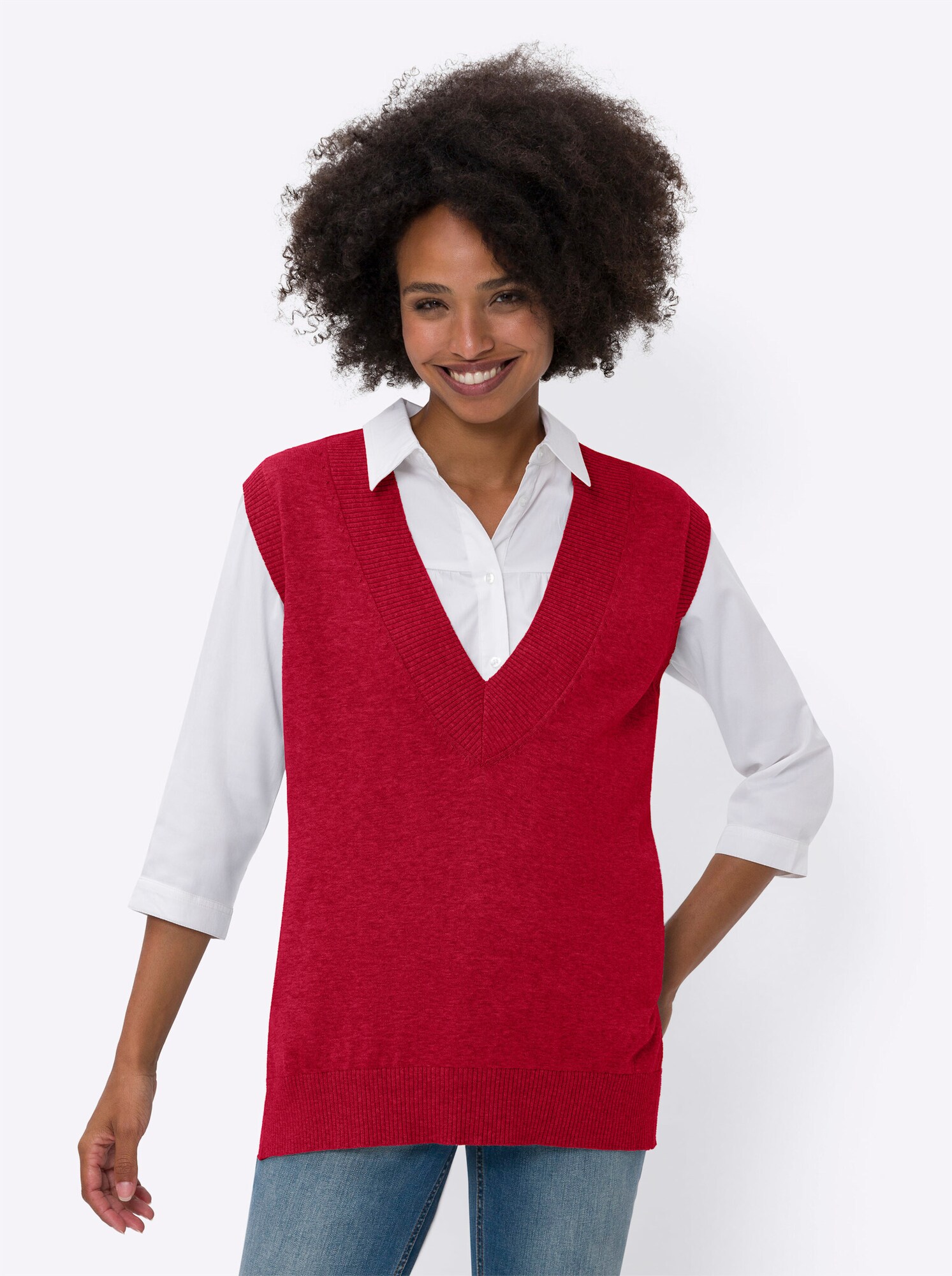 heine Pulover  roșu