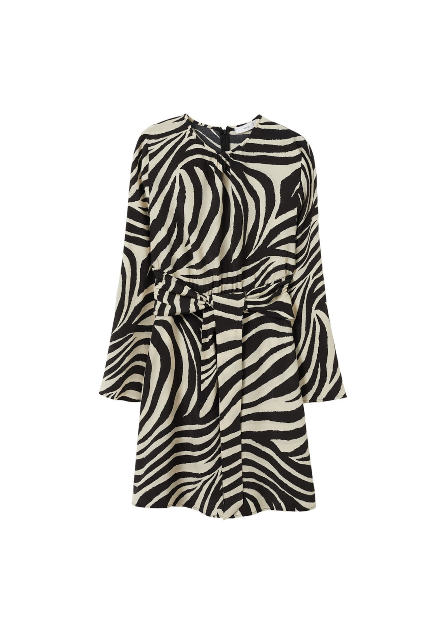 Mango MANGO Kleid 'Monday' schwarz / weiß