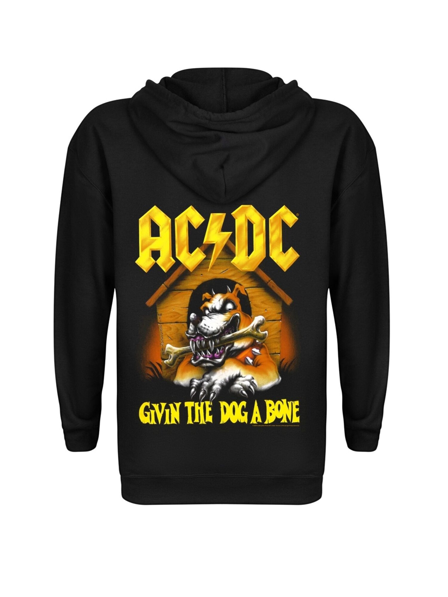 AC/DC Sudadera 'Ac/dc Giving the Dog a Bone' negro – imagen 2