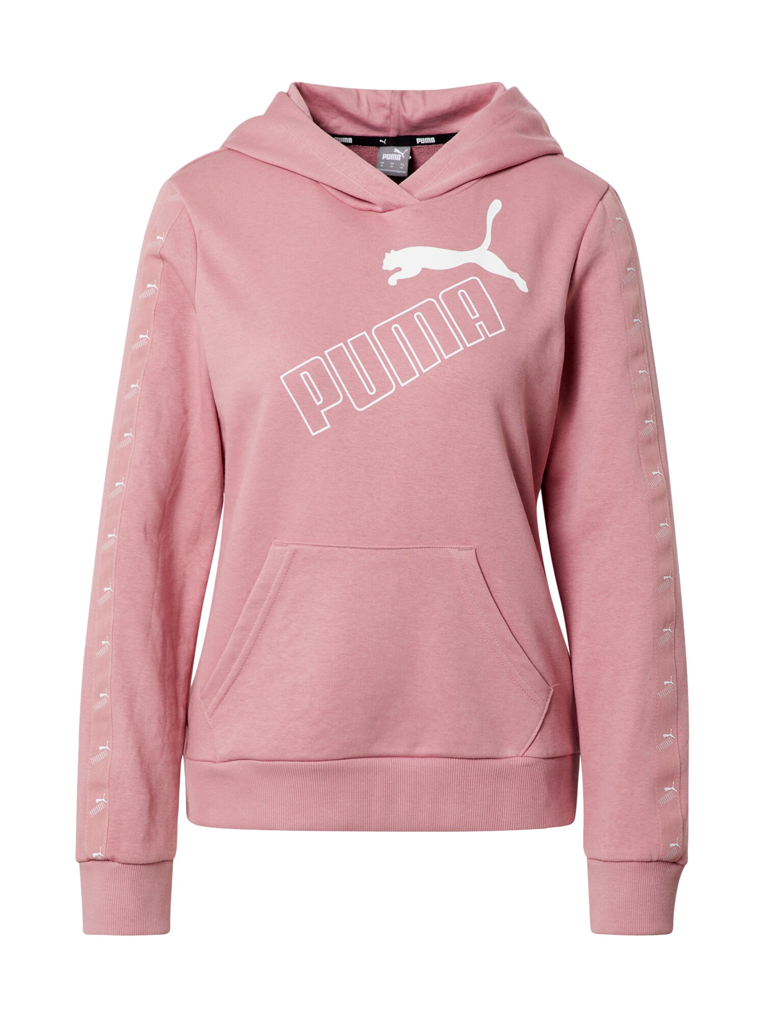 PUMA Sportinio tipo megztinis 'Amplified'  balta / rožių spalva