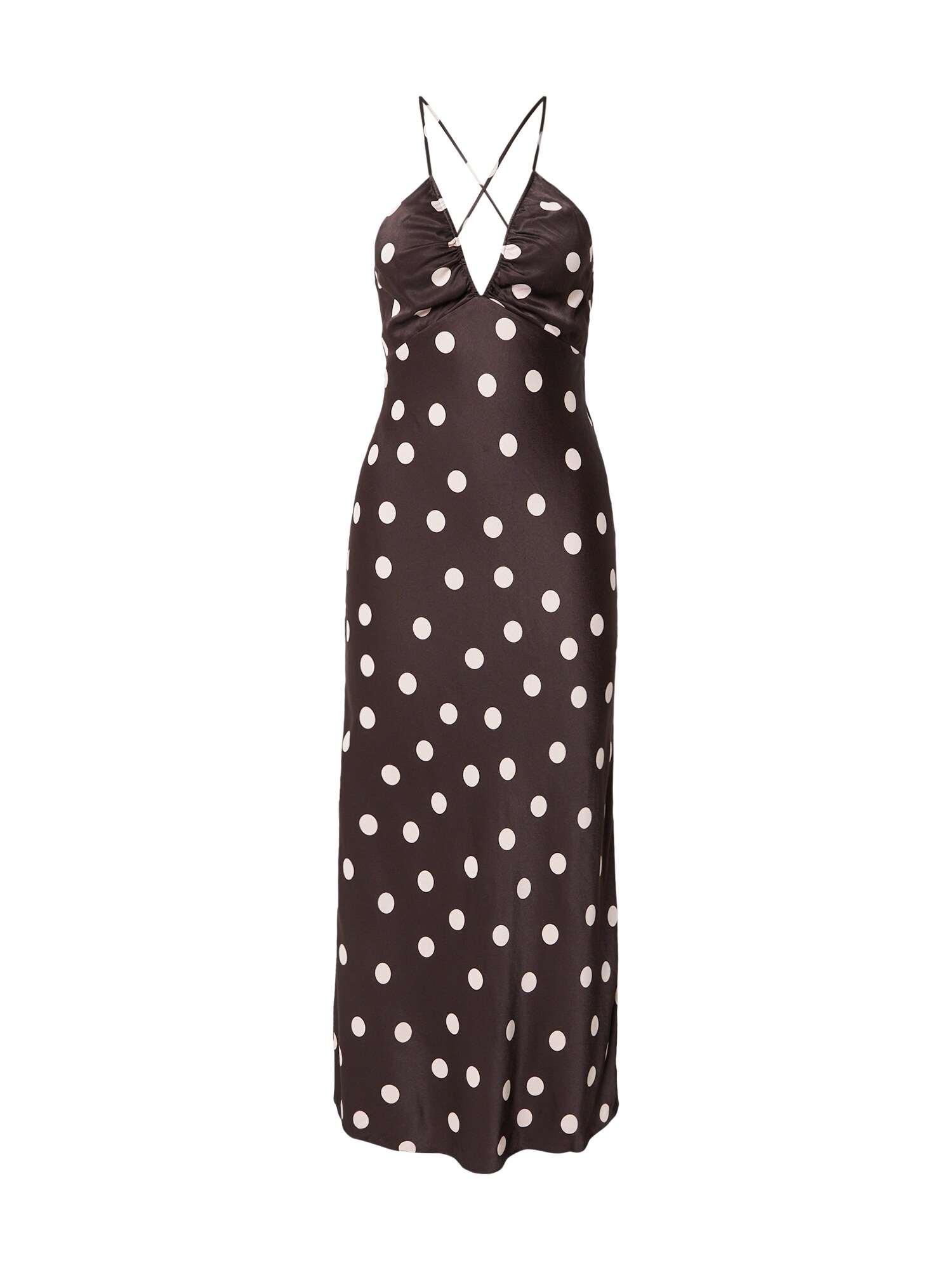 & Other Stories Rochie  maro / alb