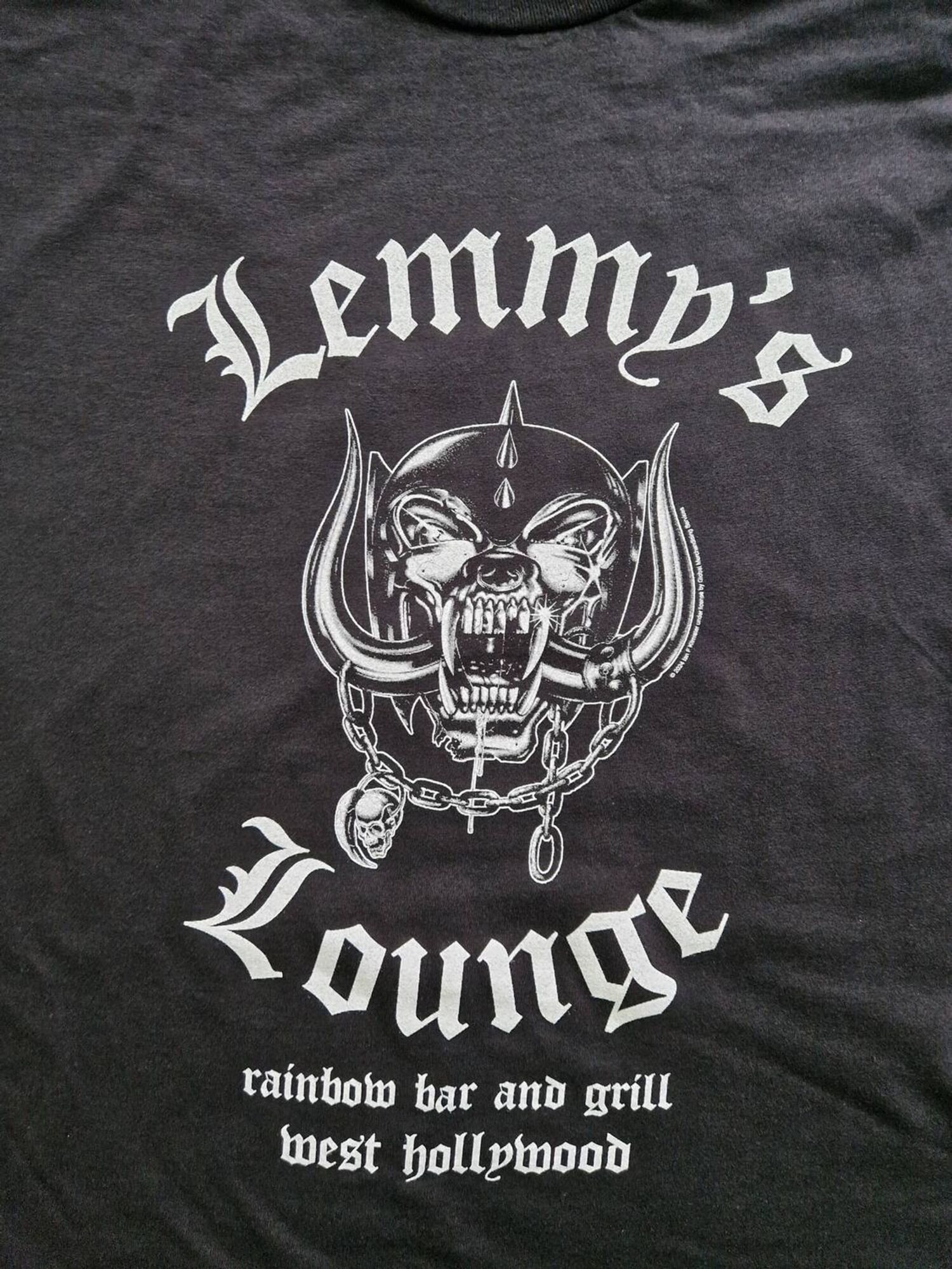 Lemmy Kilmister Camiseta 'Lemmy Kilmister -  Lemmy´s Lounge T-Shirt'  negro – imagen 3