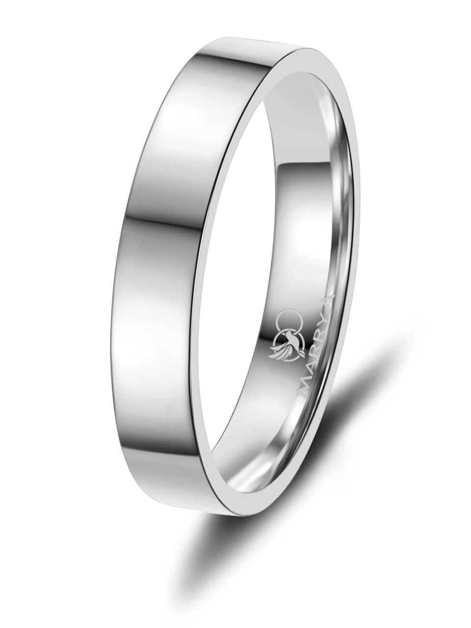 Ring 'MARRYA ES-43 Eheringe aus Edelstahl'