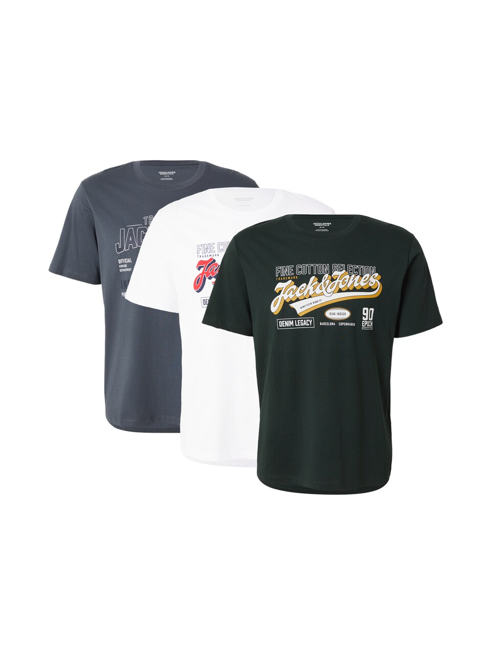 T-shirt grå / mörkgrön