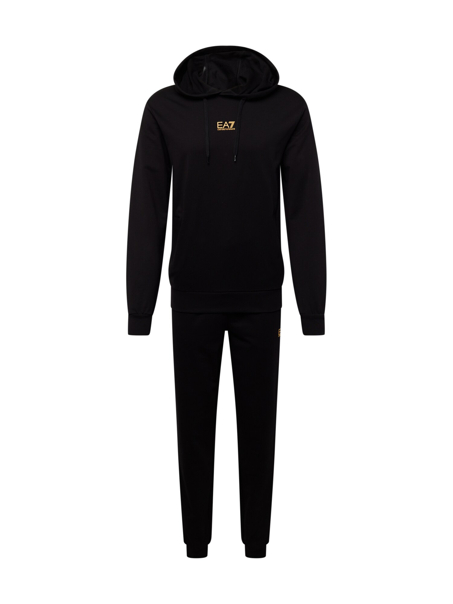 EA7 Emporio Armani Joggingová súprava  zlatá / čierna