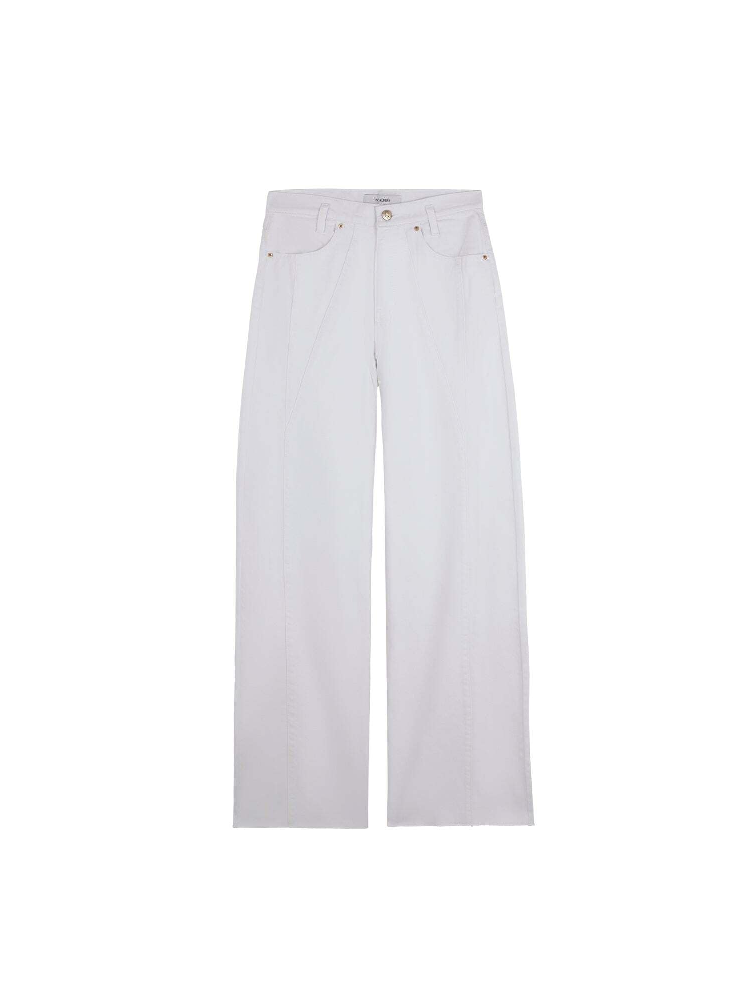 Scalpers Jeans    alb / alb murdar