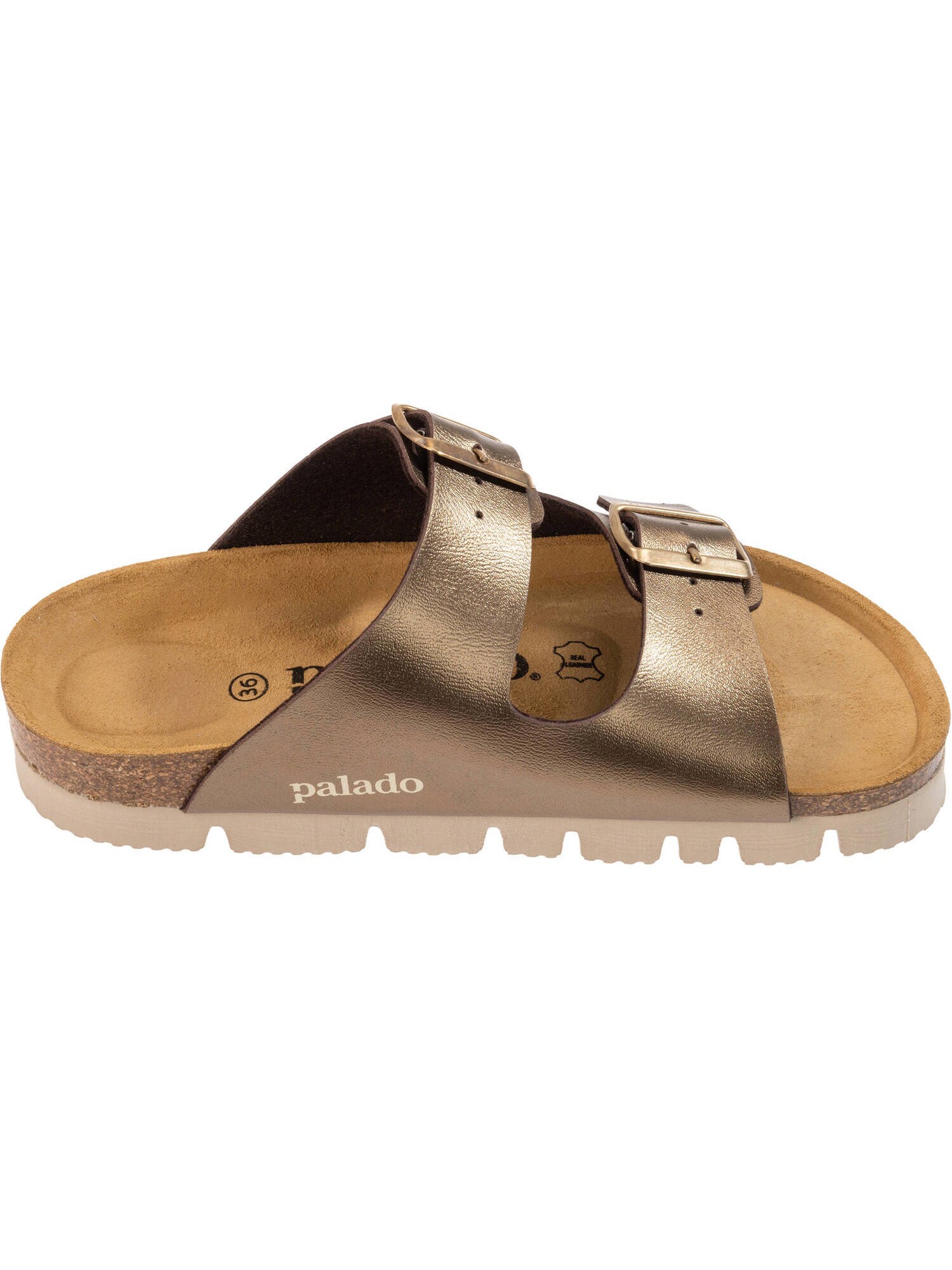Palado Papucs 'Korfu PL'  bronz termék 2. képe
