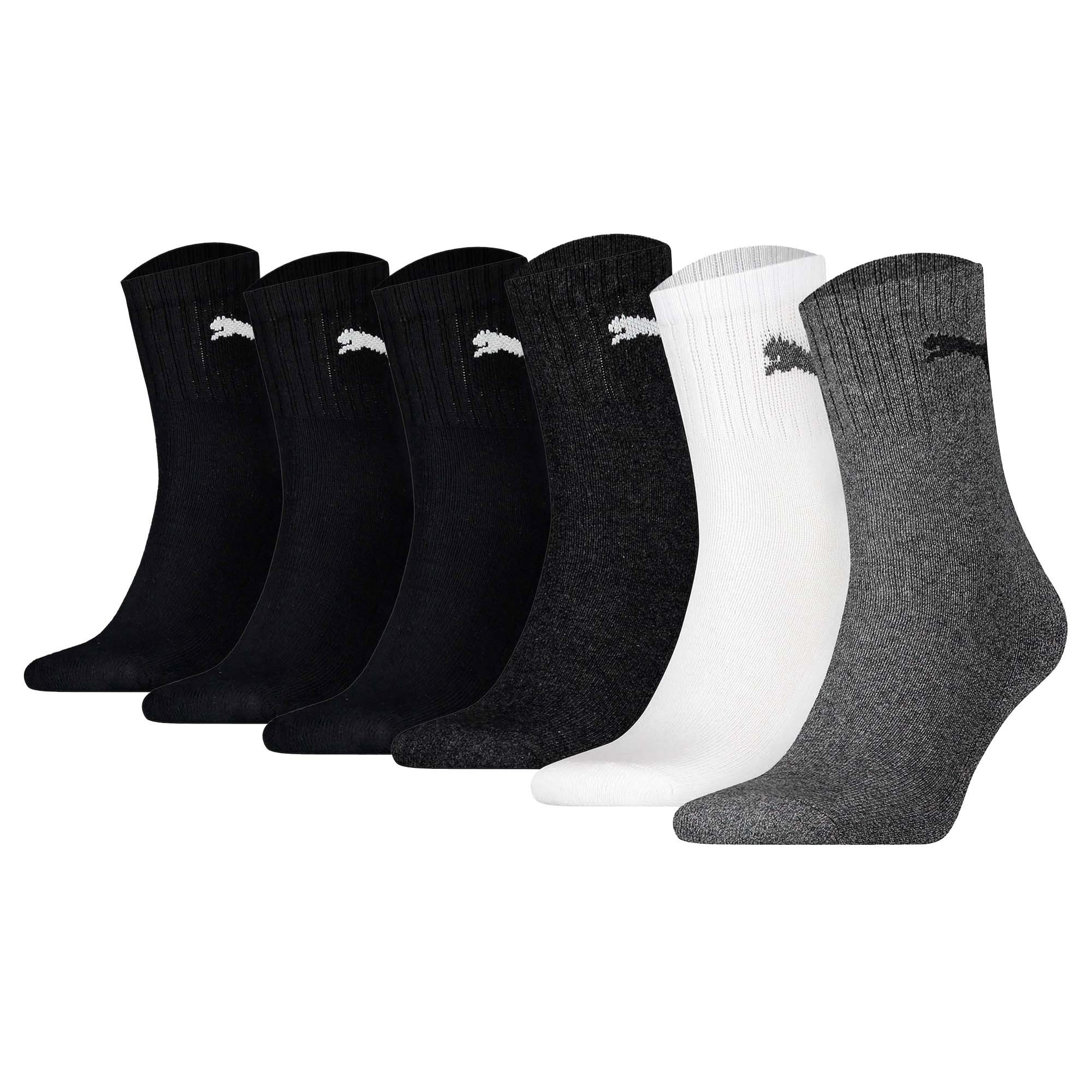 PUMA Calcetines deportivos gris oscuro / negro / blanco – imagen 6