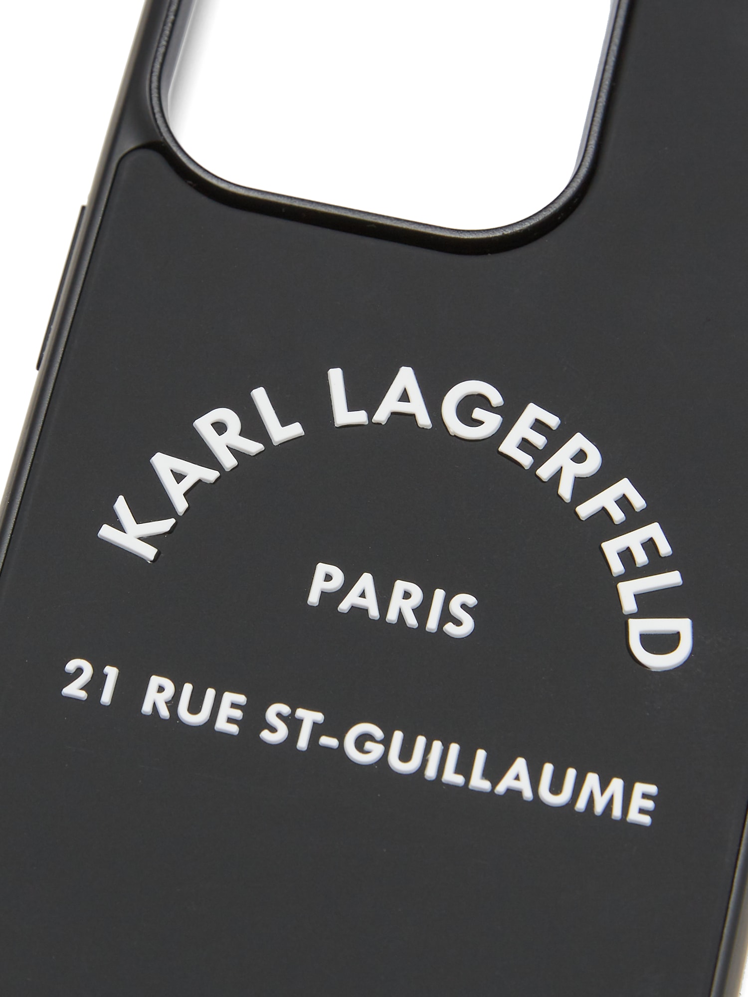Karl Lagerfeld Okostelefon-tok  fekete / piszkosfehér termék 2. képe