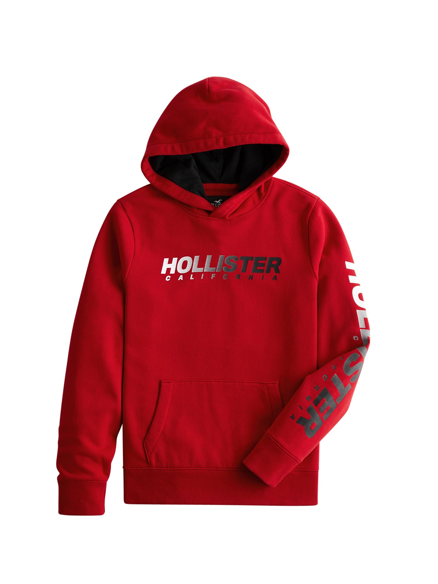 HOLLISTER Megztinis be užsegimo  raudona