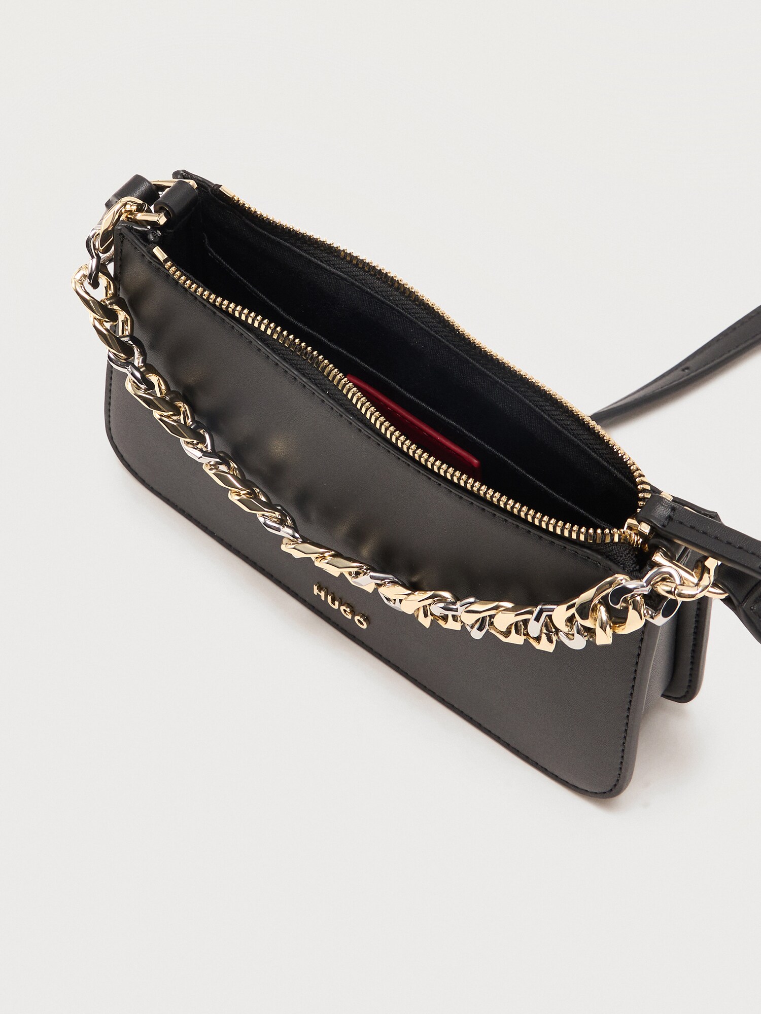 HUGO Bolso de hombro 'Love'  oro / negro – imagen 3