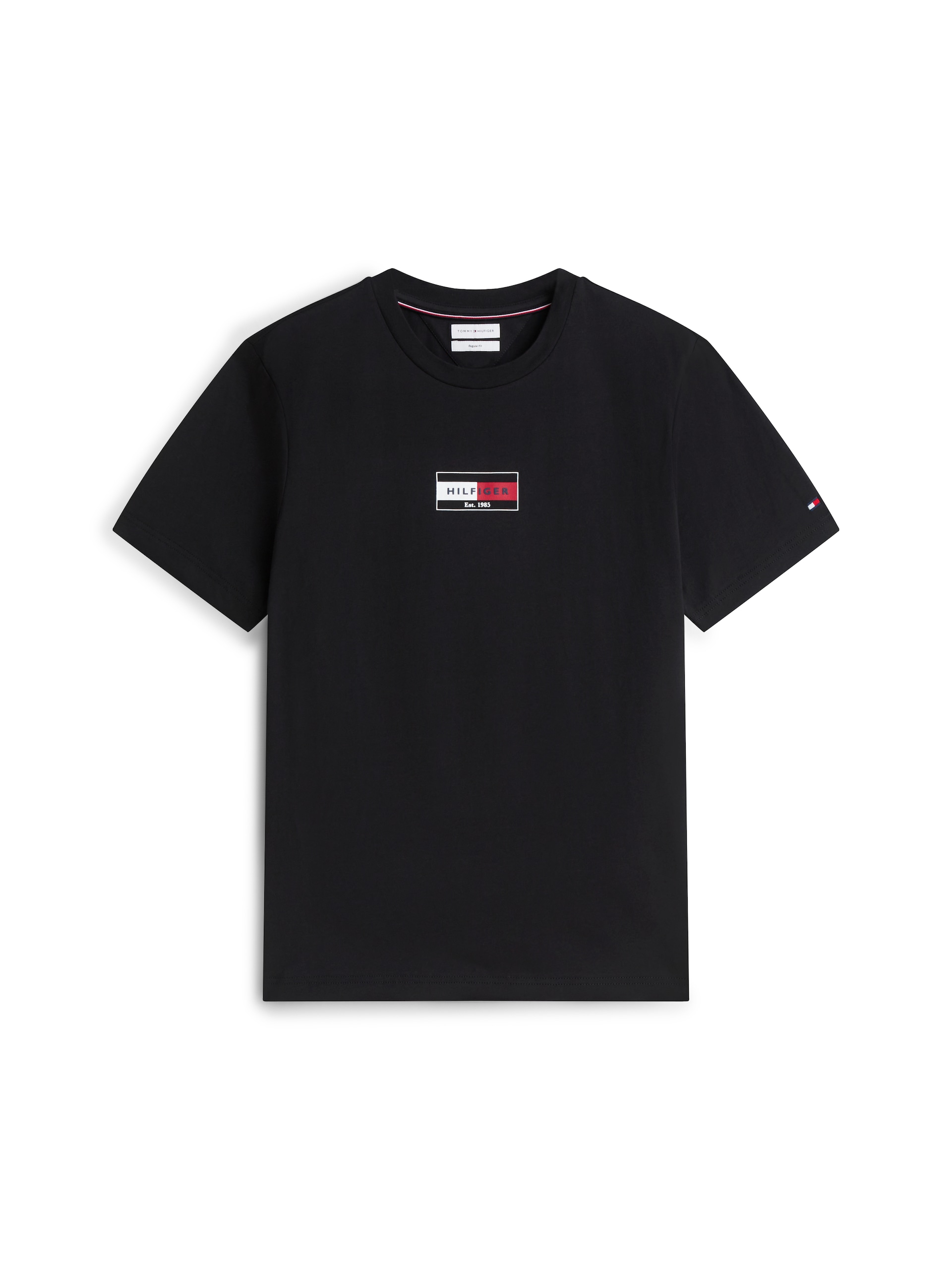 TOMMY HILFIGER T-shirt 'LOVE' röd / svart herr
