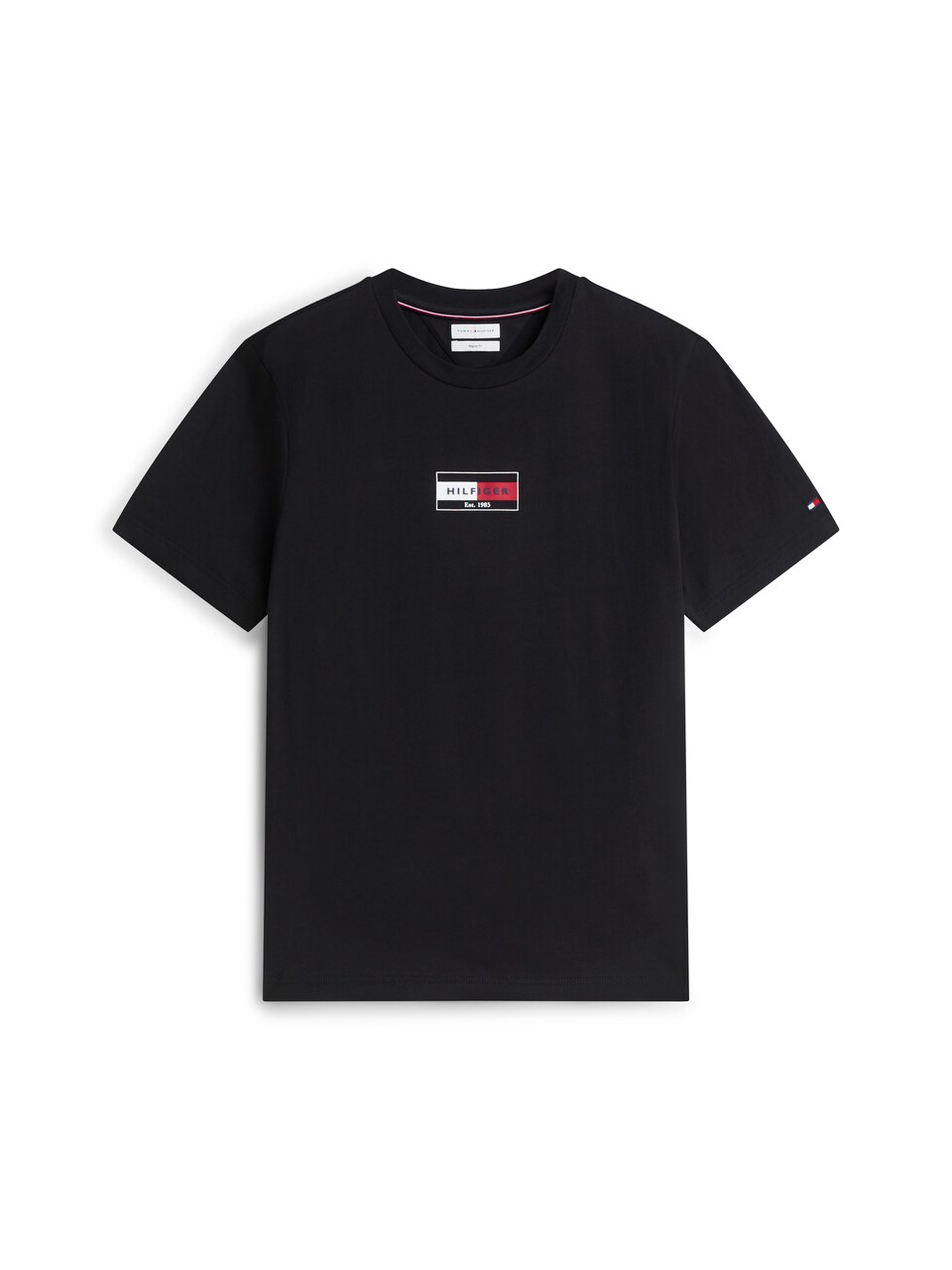 T-shirt 'LOVE' röd / svart