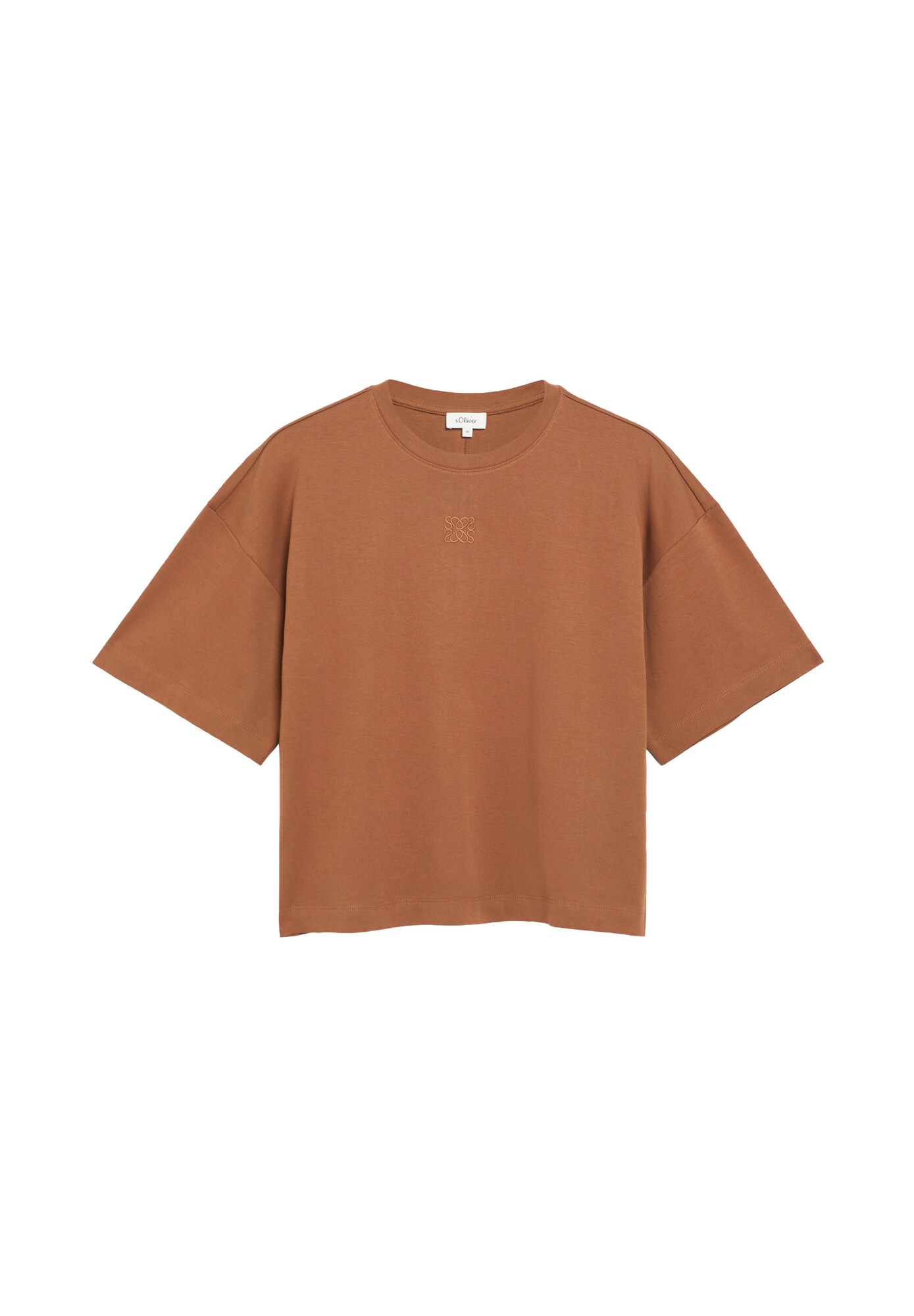 S.Oliver Oversized Shirt Karamel