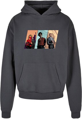 Merchcode Sweatshirt ‘Grand Trio’ Donkergrijs / Gemengde kleuren