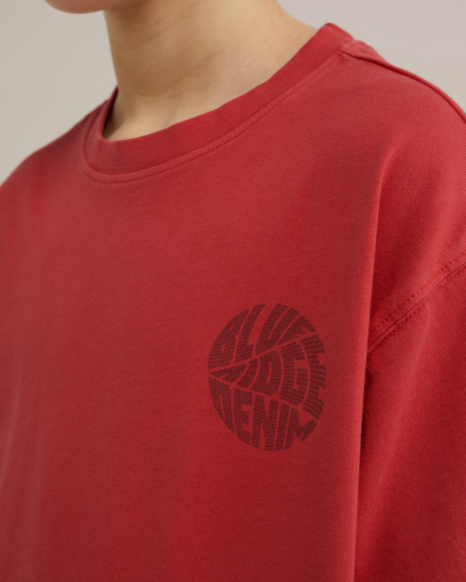 WE Fashion Tričko červená / ohnivo červená (obrázok 6)