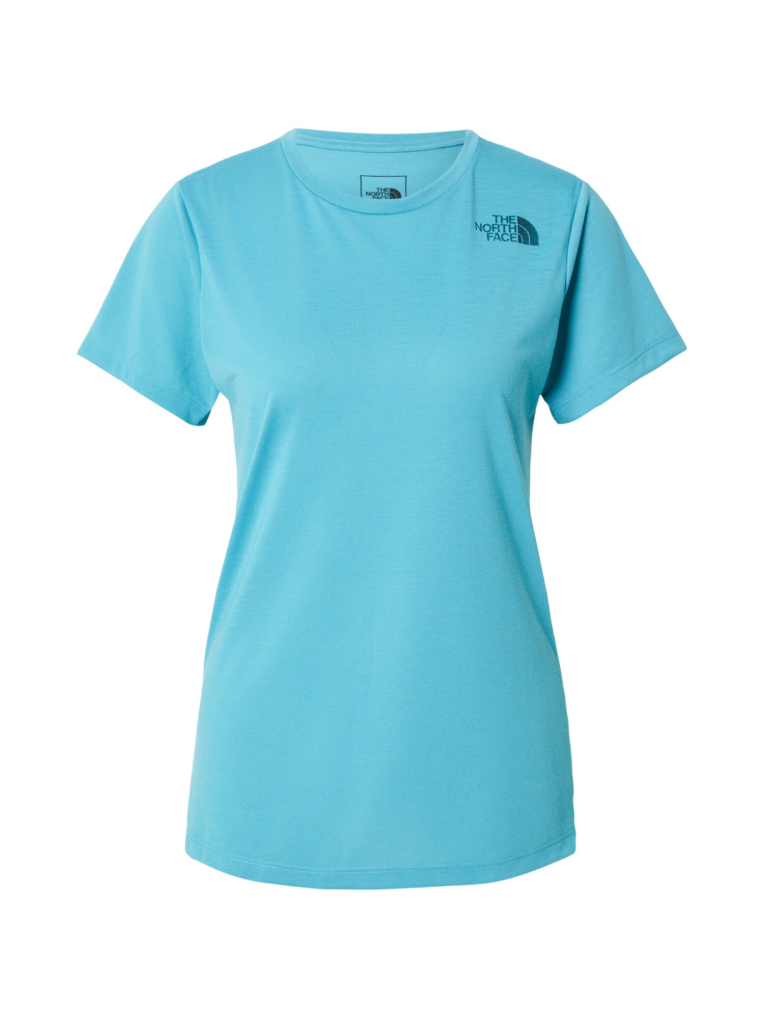 THE NORTH FACE Tricou funcțional  albastru deschis / negru / alb