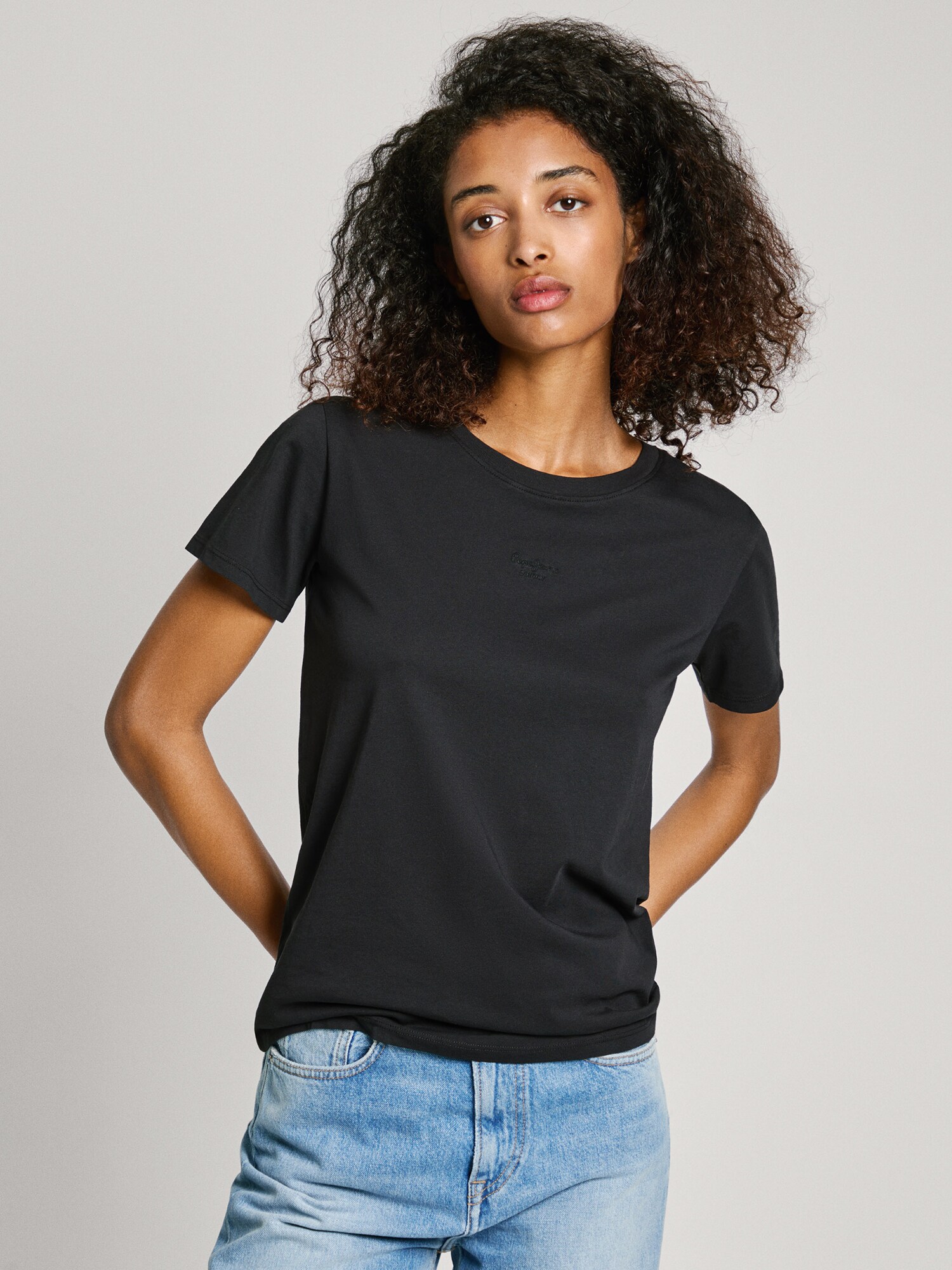 Pepe Jeans Póló 'Lolly'  fekete termék 2. képe