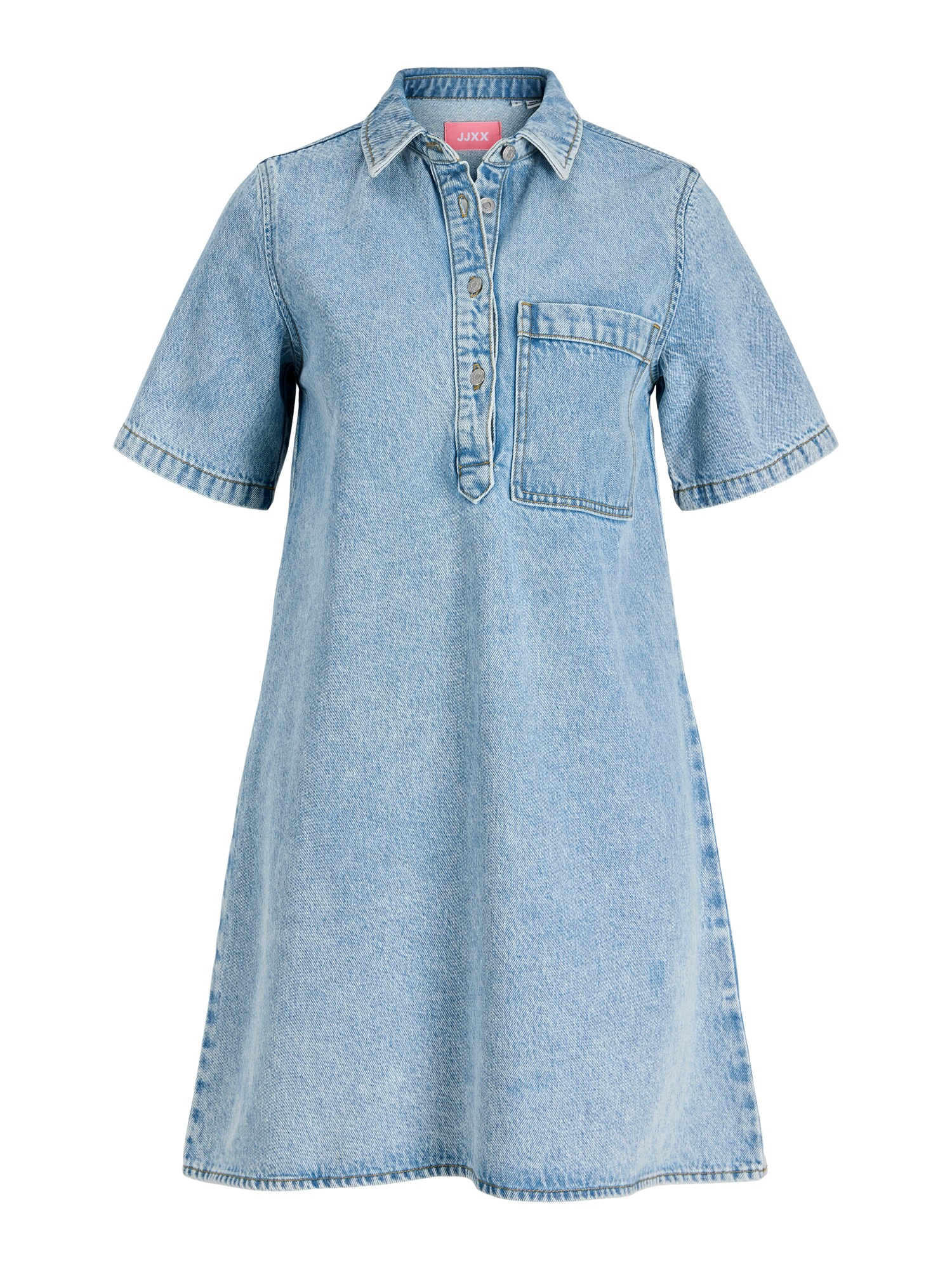JJXX Rochie 'JXAMARA SILLE'  albastru denim