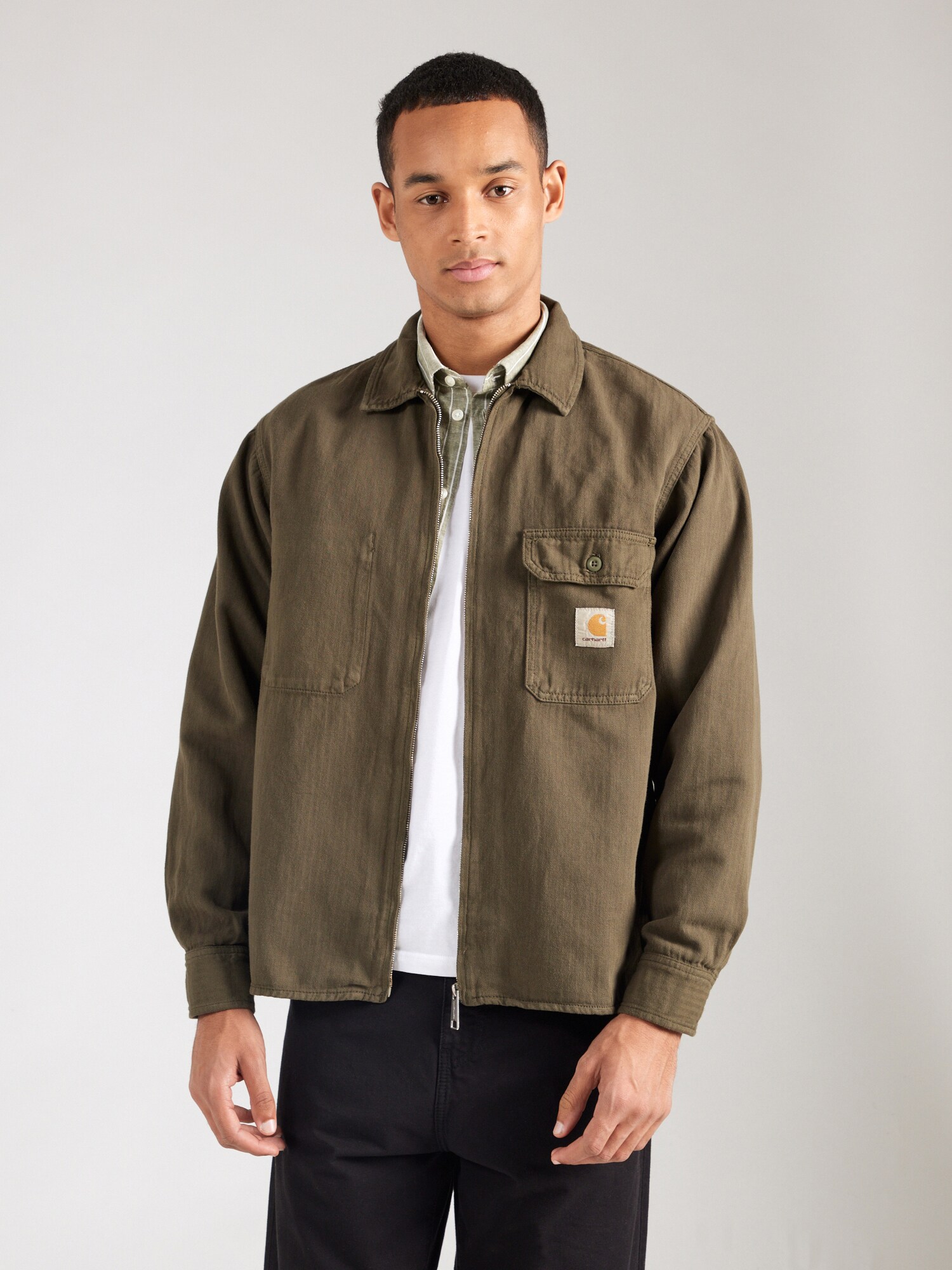 Carhartt WIP Átmeneti dzseki  olíva termék 2. képe