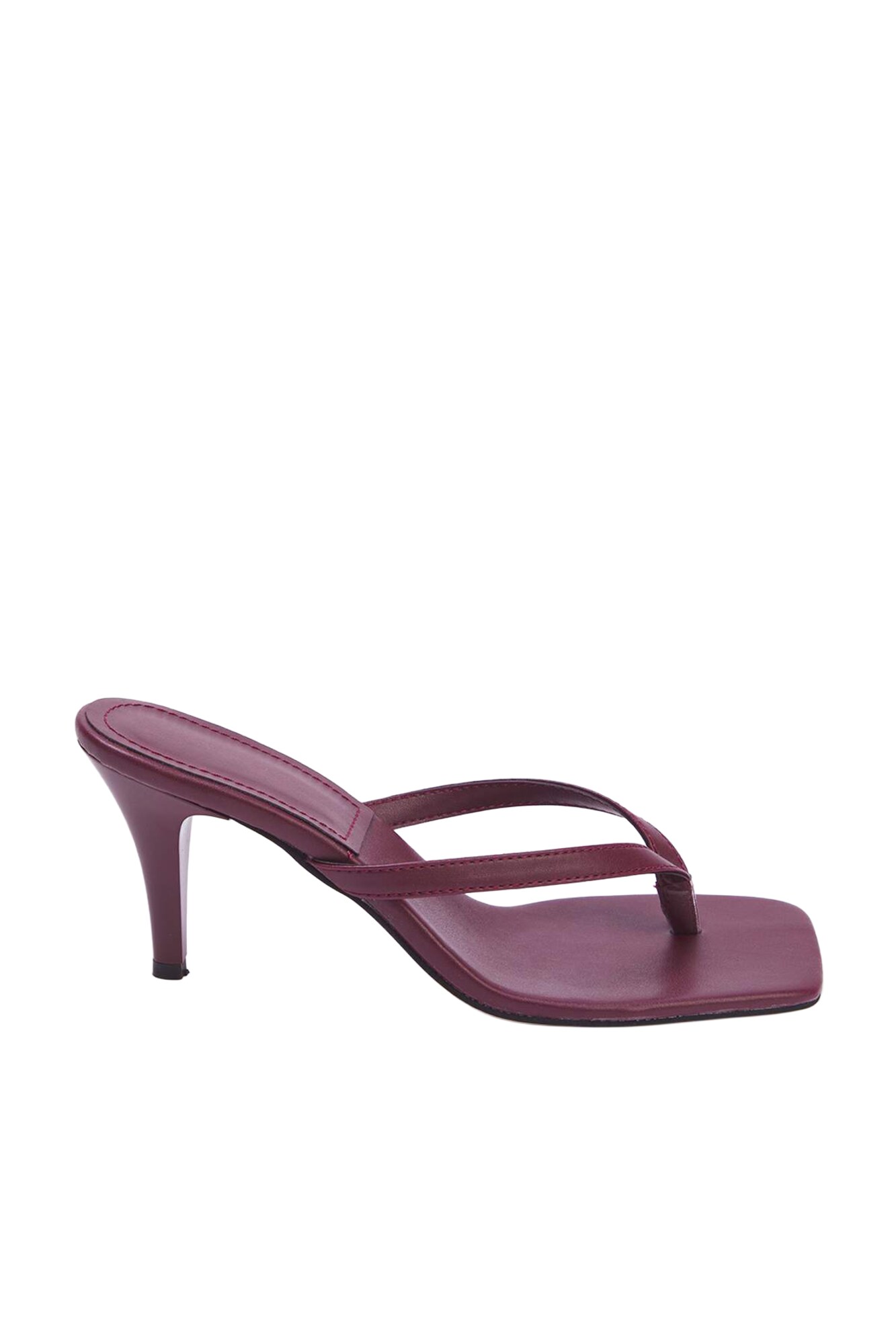 Trendyol Flip-flops roșu vin