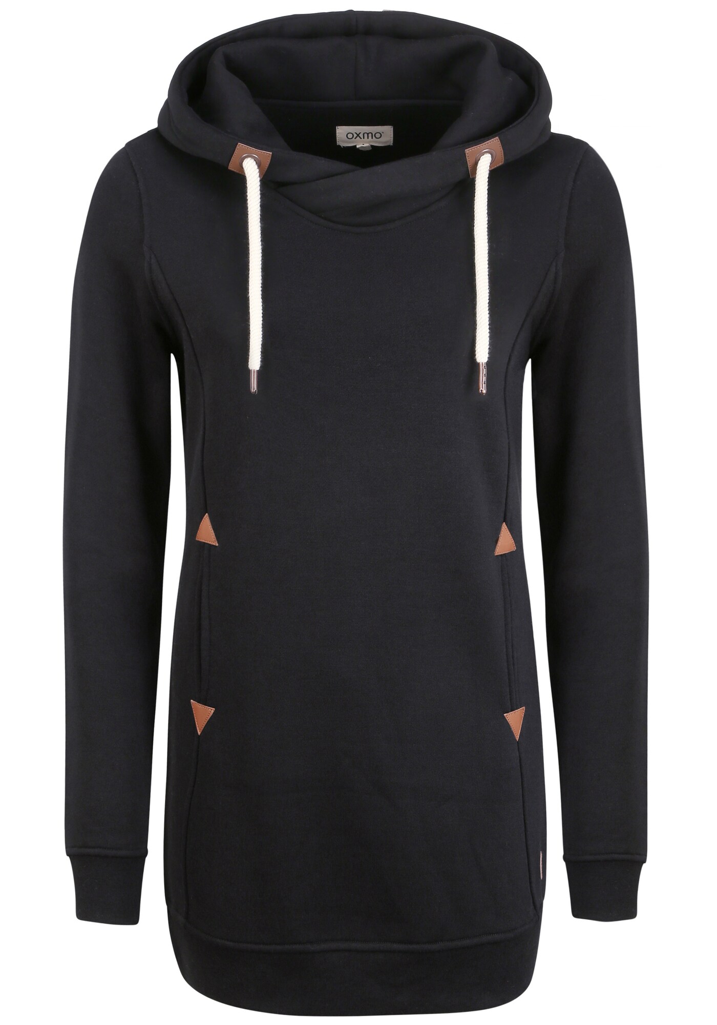 Oxmo Sudadera 'Vicky'  marrón / negro