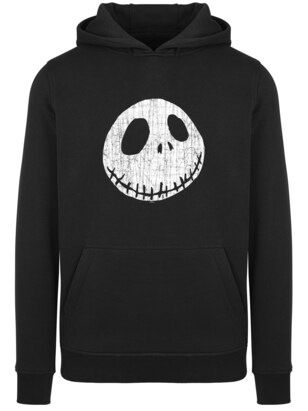 F4NT4STIC Sweatshirt ‘The Nightmare Before Christmas’ Zwart / Wit