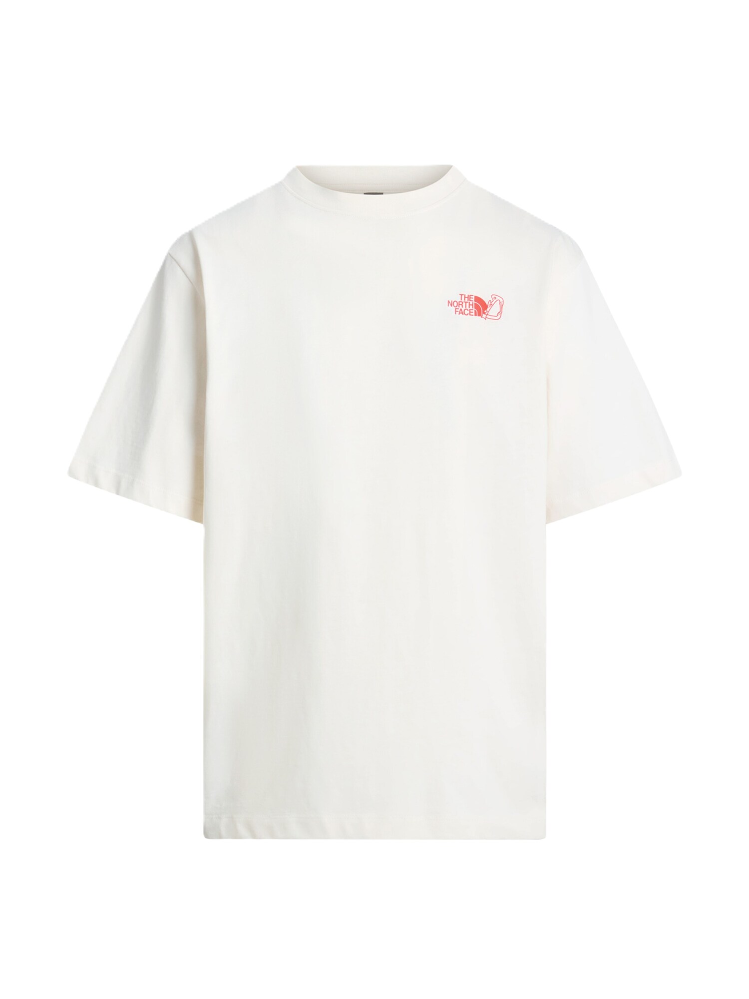 THE NORTH FACE Camiseta  rojo / blanco
