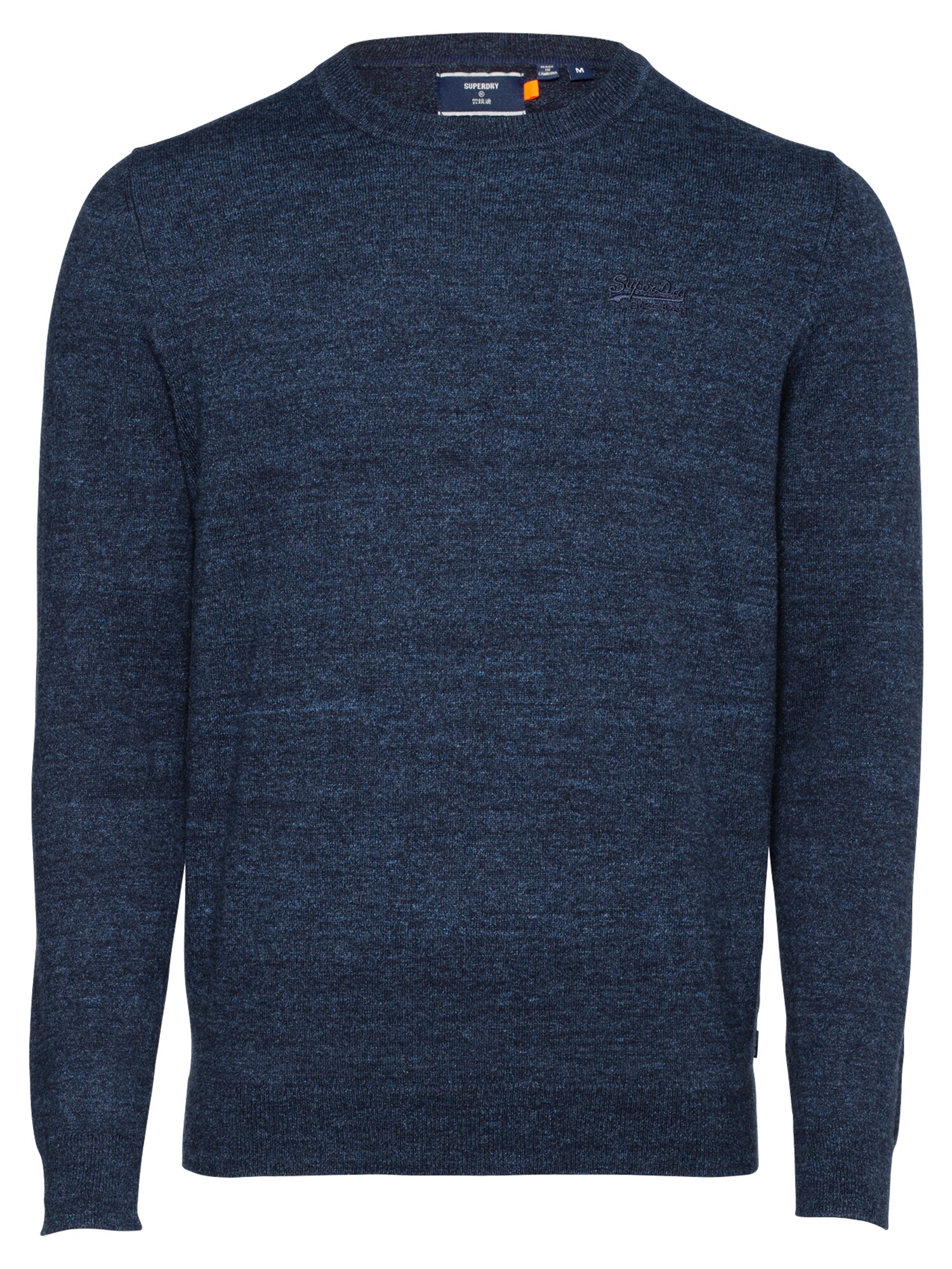 Superdry Megztinis 'ORANGE'  tamsiai mėlyna