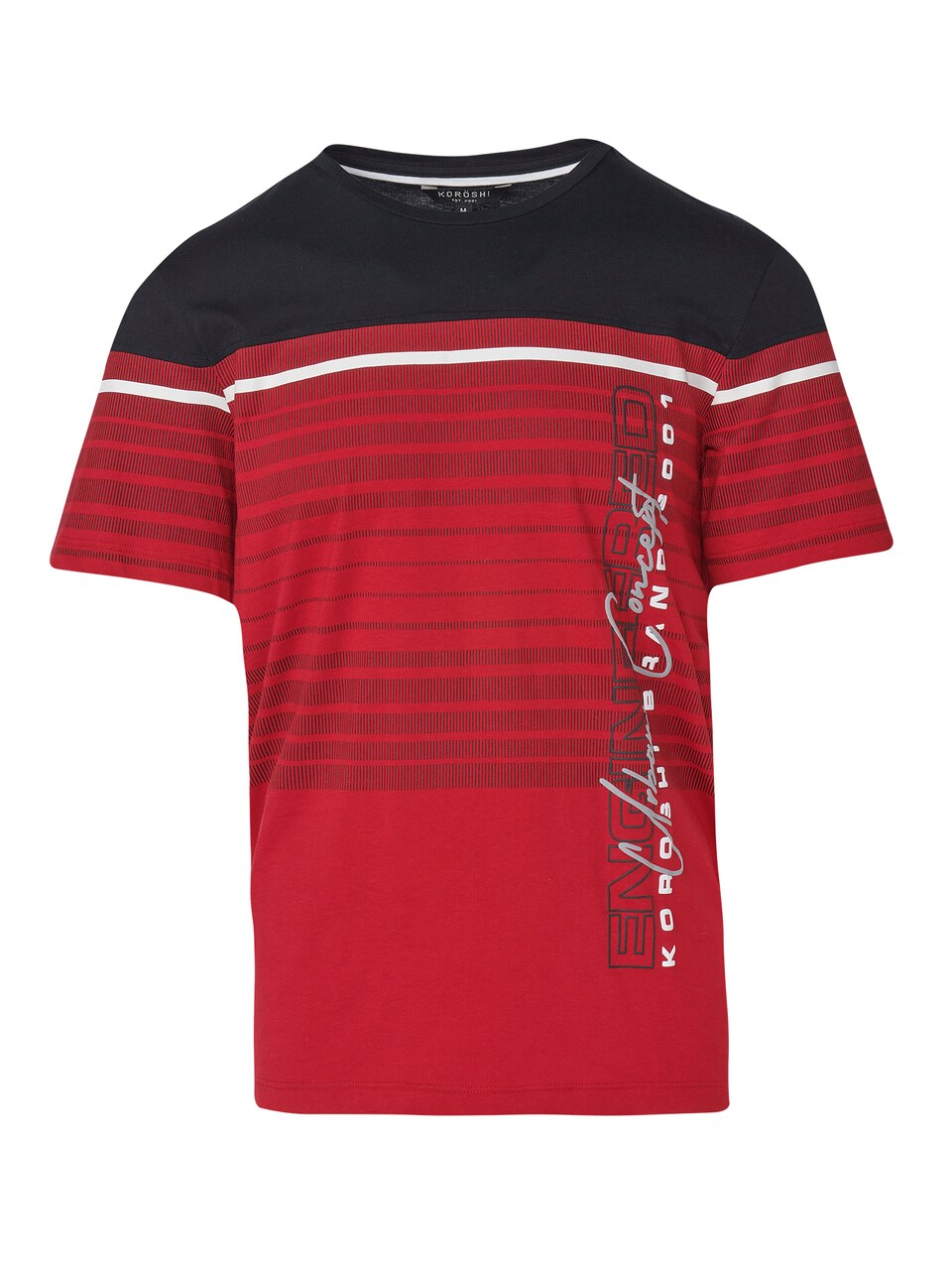 T-shirt röd / svart