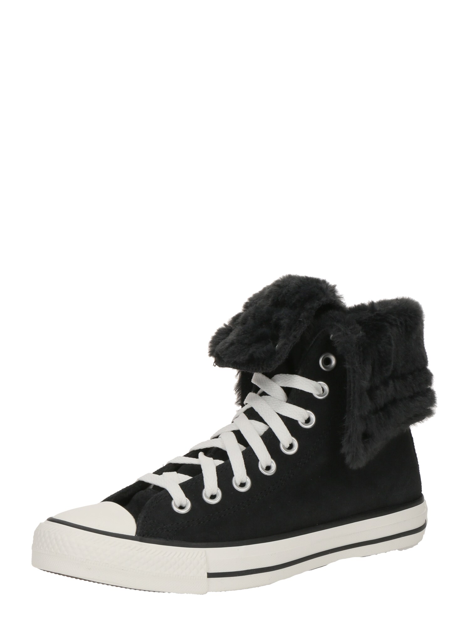 CONVERSE Sneaker înalt CTAS FOLD OVER  negru