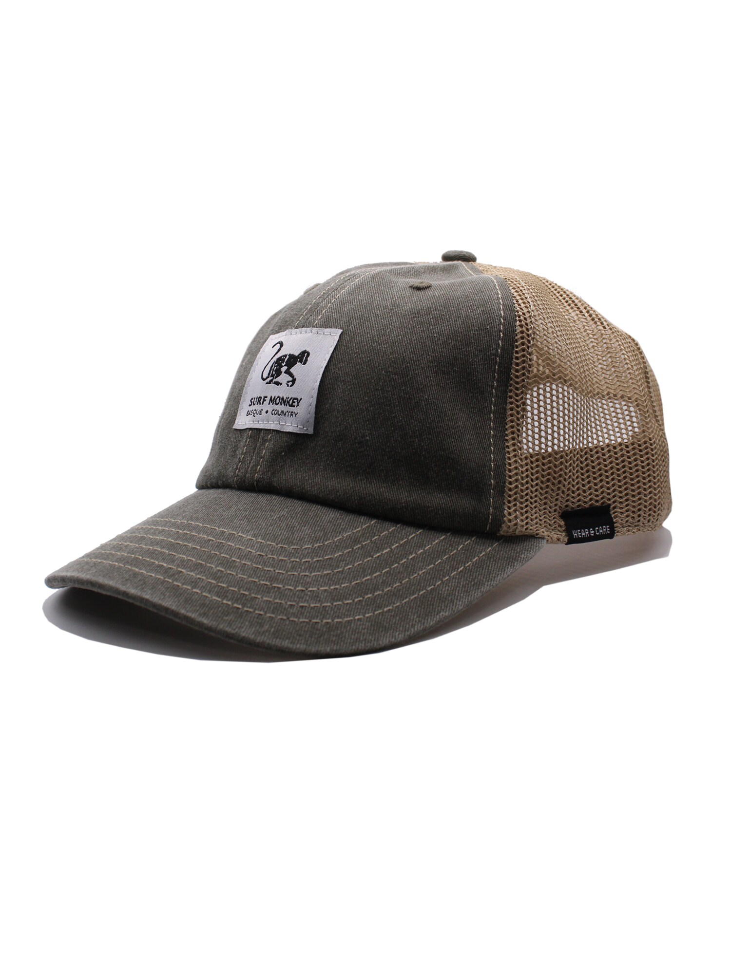 Surf Monkey Sportcap Trucker Kappe Lona Organico