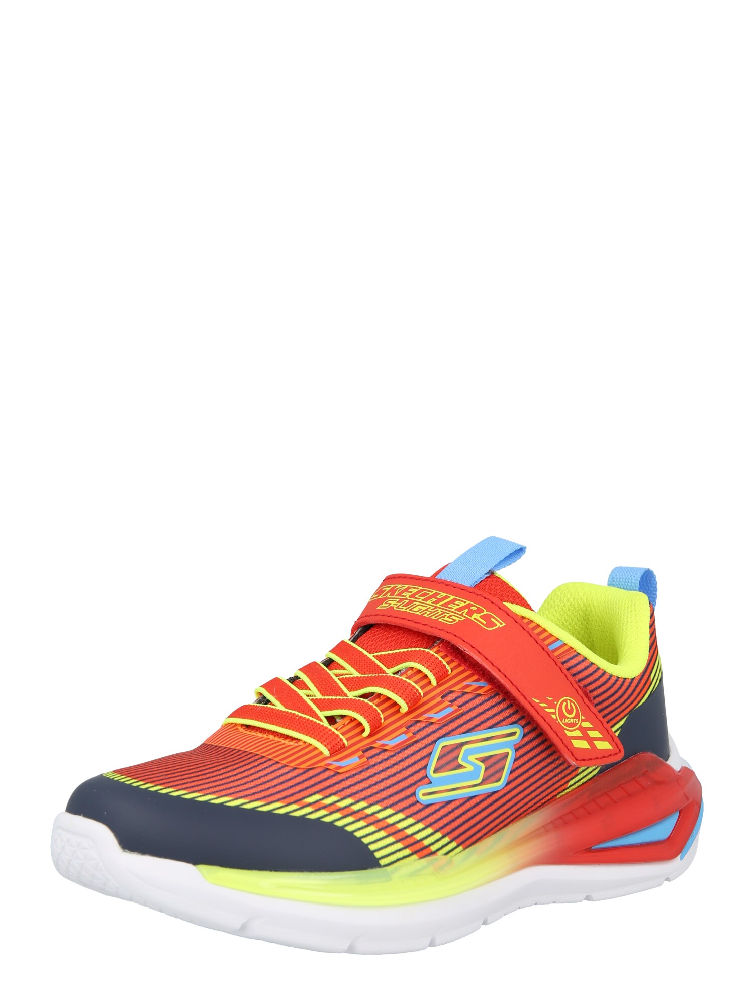 SKECHERS Sneaker 'TRI-NAMICS 2.0'  bleumarin / albastru deschis / galben neon / roșu