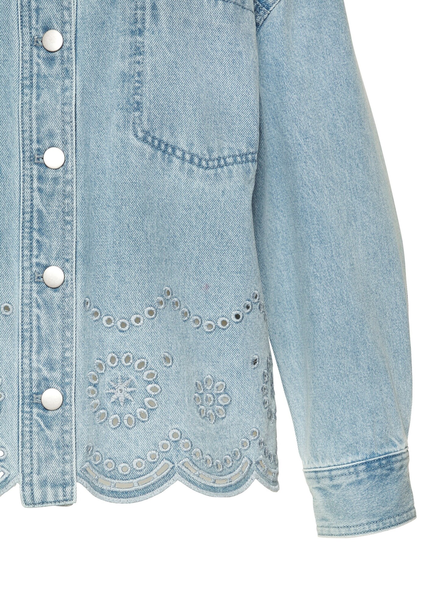 BUFFALO Prechodná bunda modrá denim (obrázok 3)