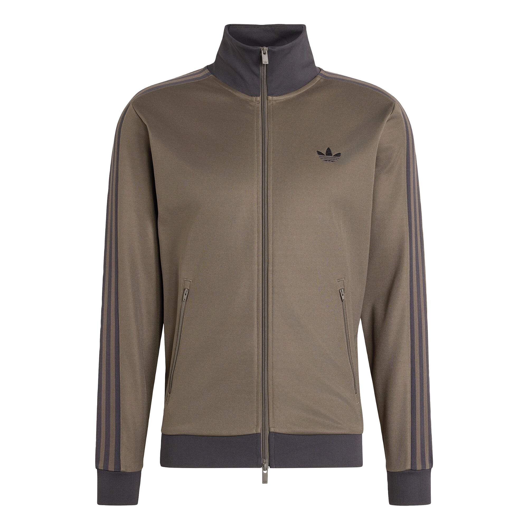 ADIDAS ORIGINALS Sudadera con cremallera 'Classic'  gris oscuro / oliva