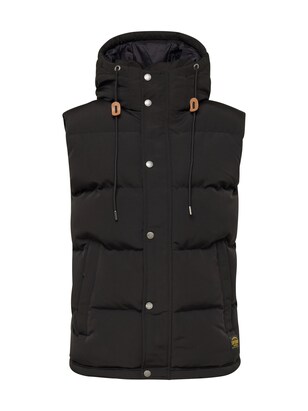 Superdry Bodywarmer ‘EVEREST’ Zwart