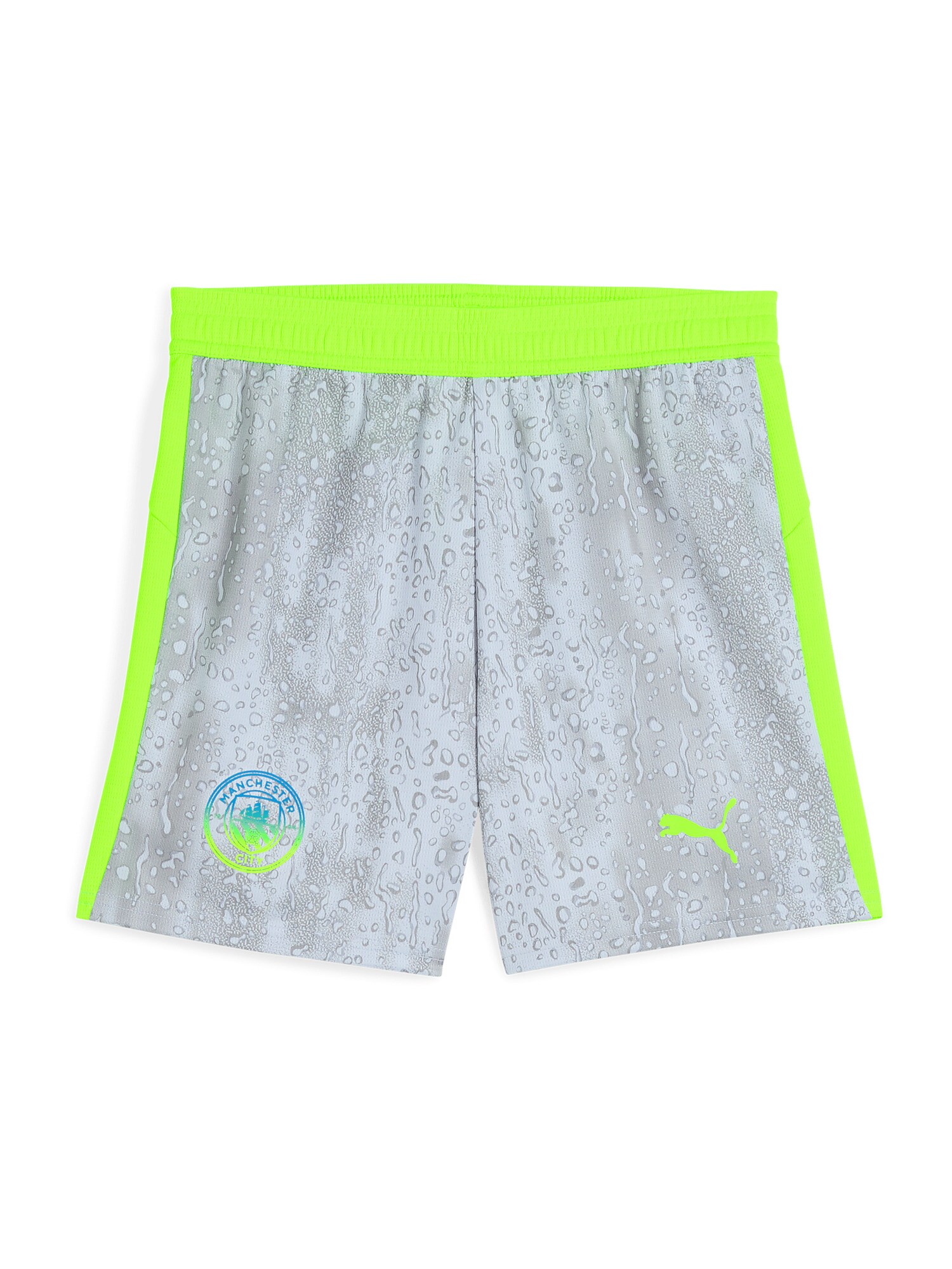 PUMA Pantaloni sport Manchester City 2025/2026  albastru / gri / gri închis / verde iarbă