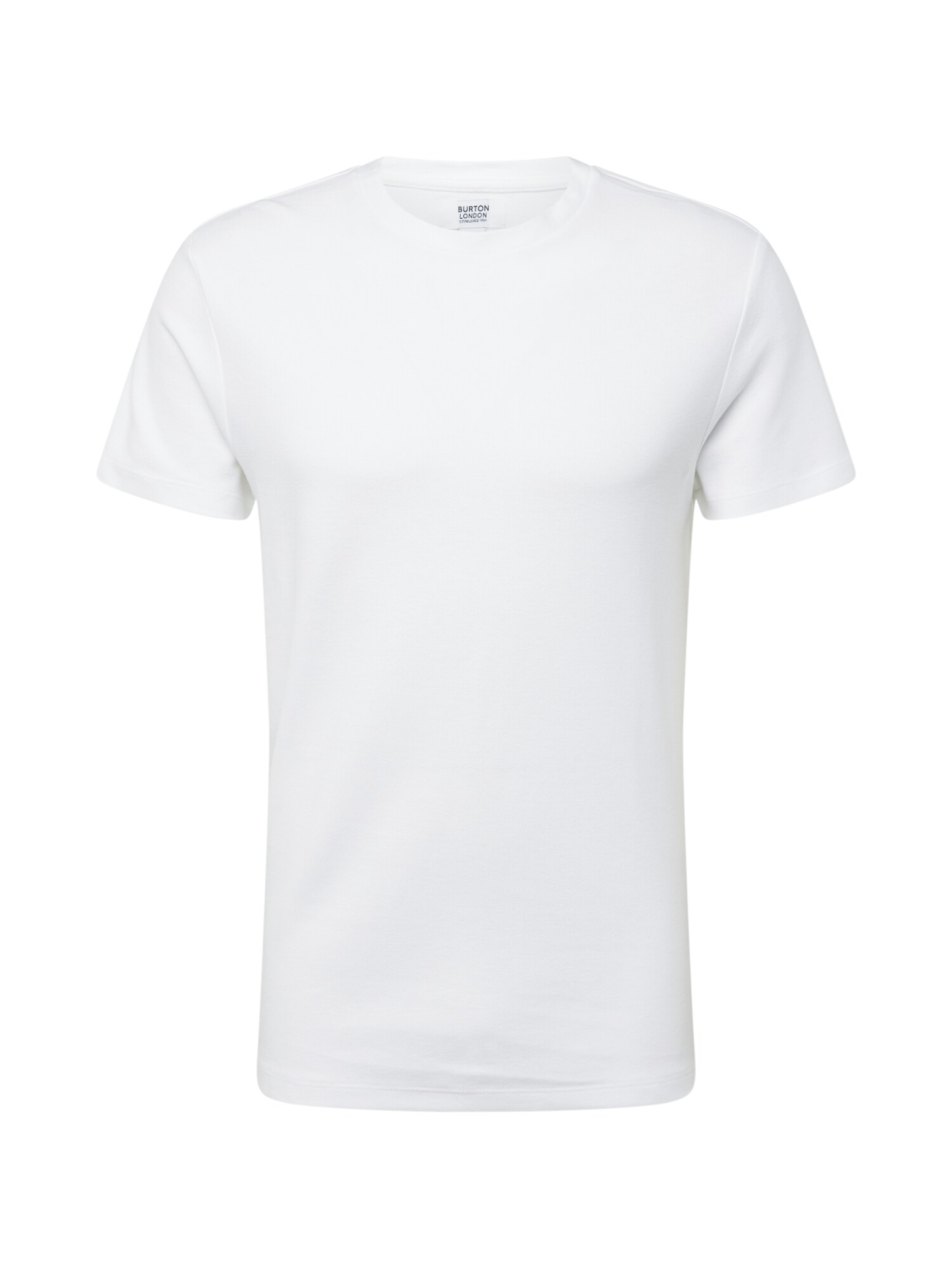 BURTON MENSWEAR LONDON Тениска  бяло