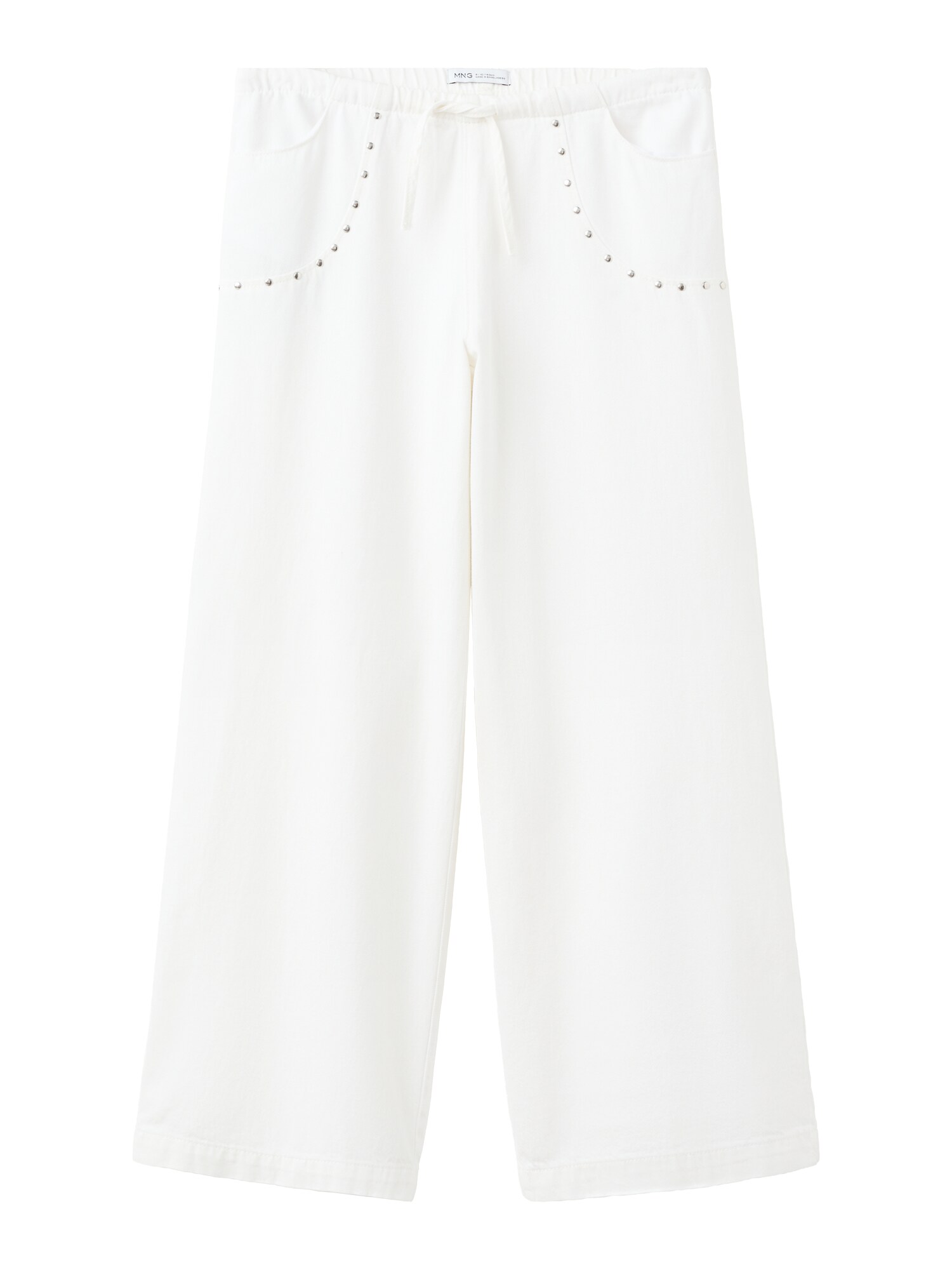 MANGO KIDS Nohavice 'KATASET'  biela