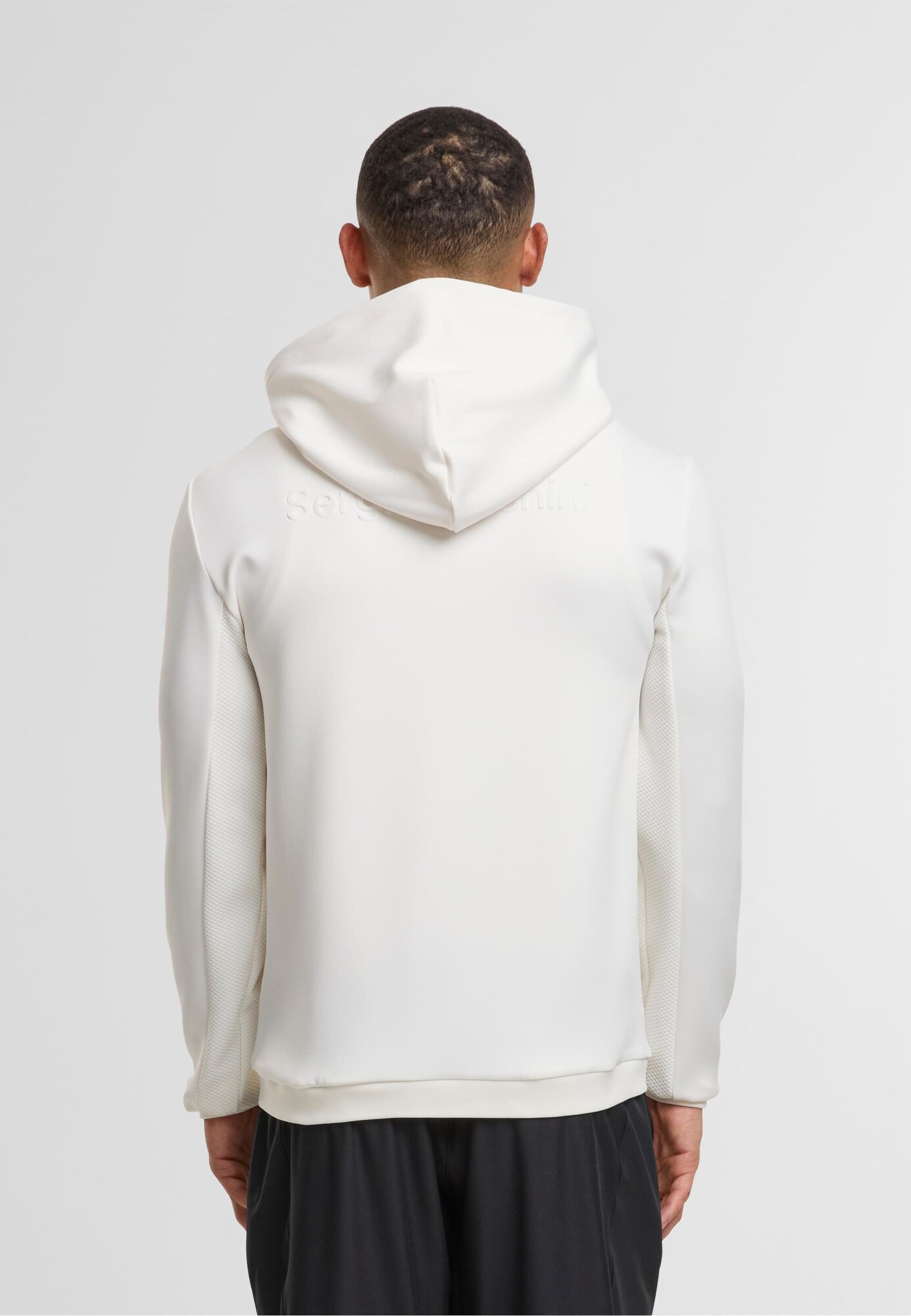 Sergio Tacchini Sudadera con cremallera 'Majong'  blanco lana – imagen 4