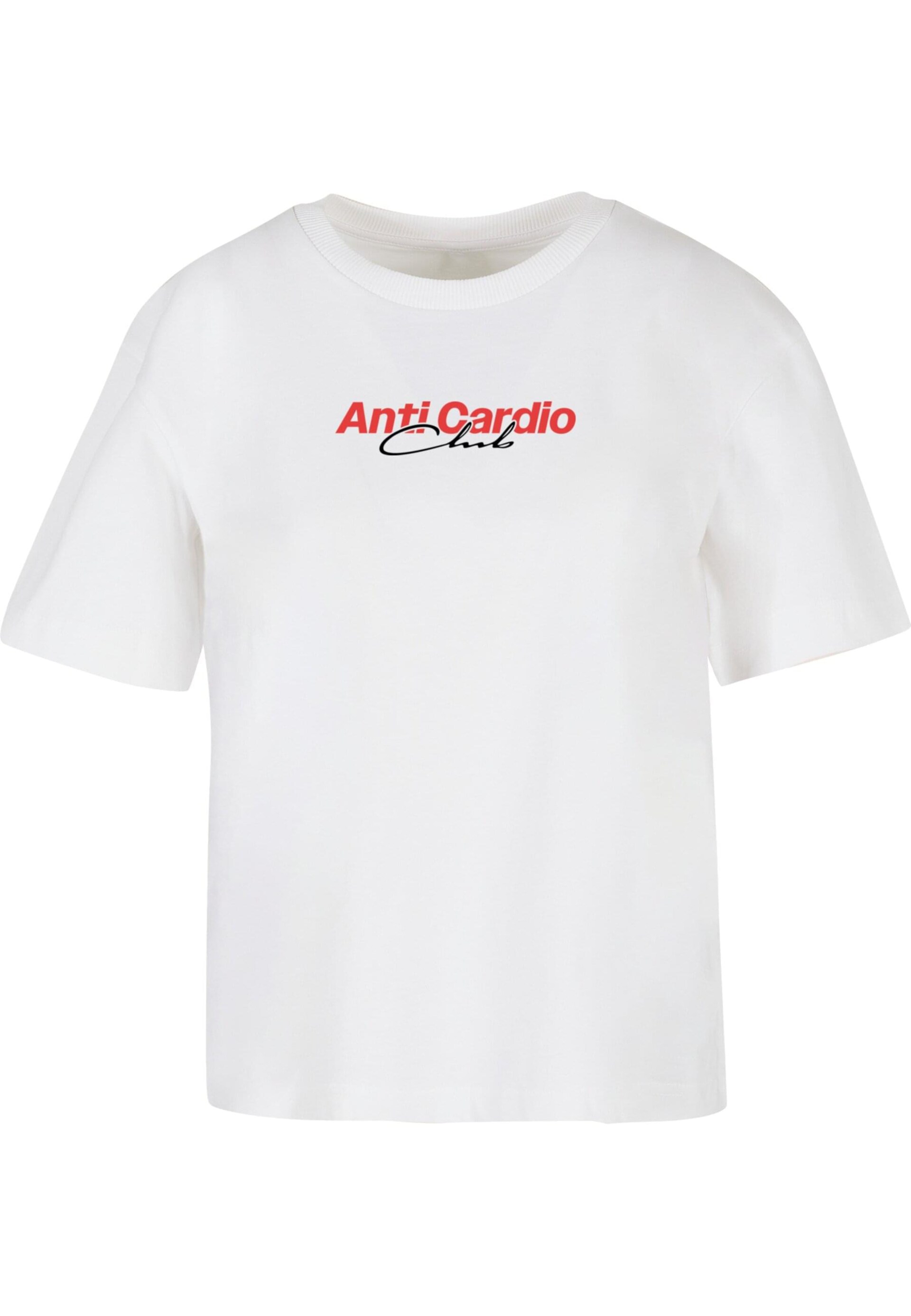 Miss Tee T-shirt 'Anti Cardio' dam